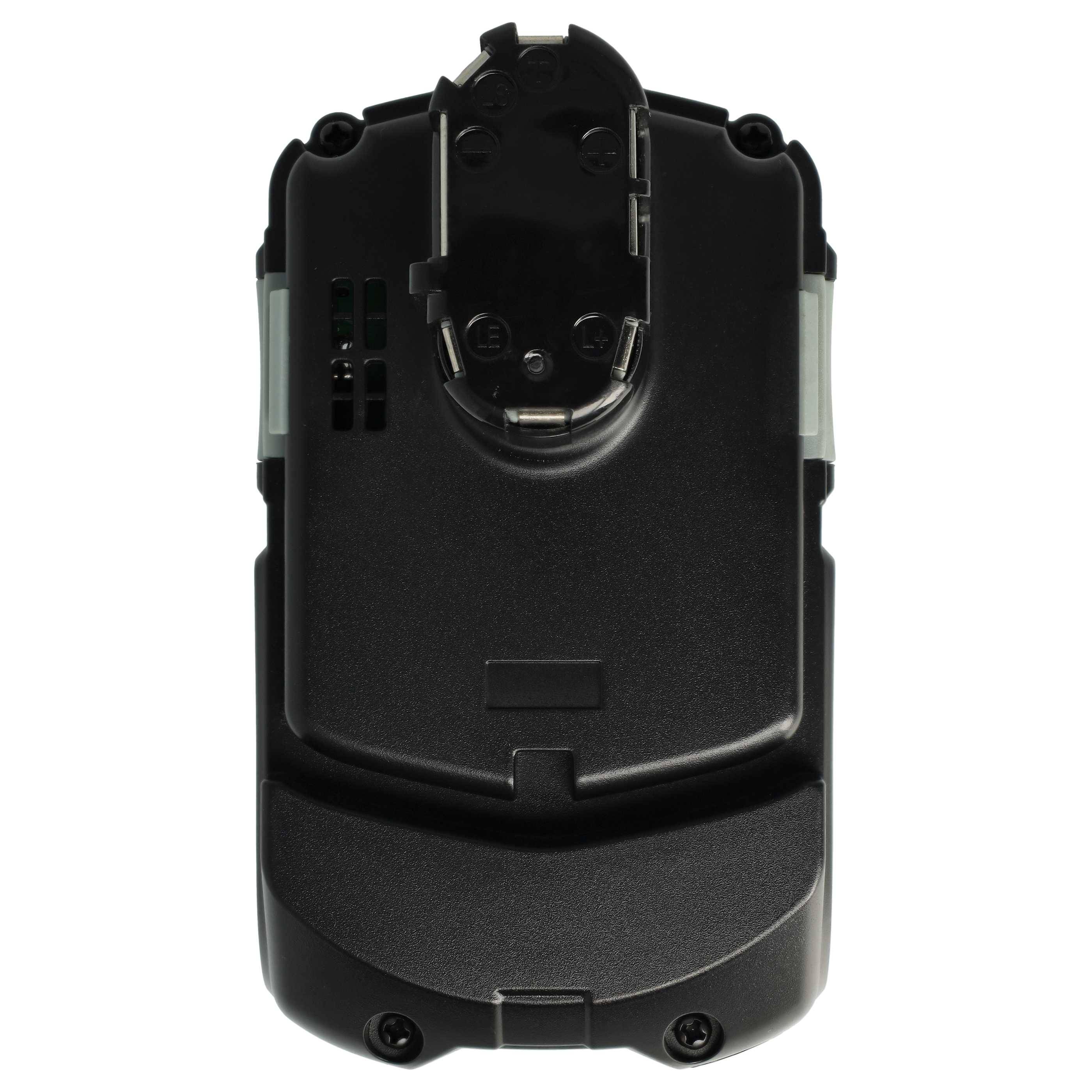 vhbw Akku kompatibel mit Hitachi DS 18DL, DS 18DMR, DS 18DVB, DS 18DVB2, DS 18DVB2K, DS18DLP4 Elektrowerkzeug (3000 mAh, Li-Ion, 18 V)