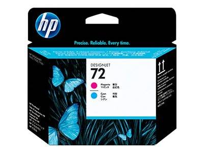 HP 72 Druckkopf magenta und cyan Vivera Drucken, Scannen & Verbrauchsmaterial Verbrauchsmaterialien