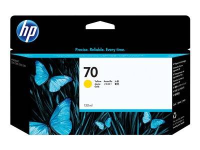 HP 70 Tinte gelb 130 ml Vivera Drucken, Scannen & Verbrauchsmaterial Verbrauchsmaterialien - LFP LFP