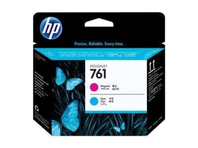 HP 761 Druckkopf magenta + cyan Drucken, Scannen & Verbrauchsmaterial Verbrauchsmaterialien - LFP &