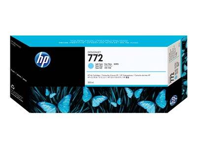 HP 772 Tinte 300ml hell cyan Drucken, Scannen & Verbrauchsmaterial Verbrauchsmaterialien - LFP LFP &