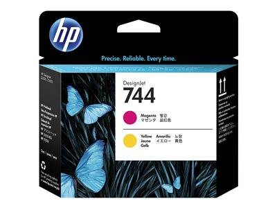 HP 744 Druckkopf Magenta & Gelb Drucken, Scannen & Verbrauchsmaterial Verbrauchsmaterialien - LFP &