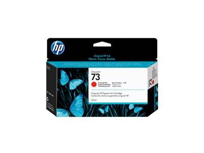 HP 73 Original Tintenpatrone, farbenfroh und präzise, für HP Designjet. Farbe: Rot. Volumen: 130ml. Geeignet für hochwertige Drucke.