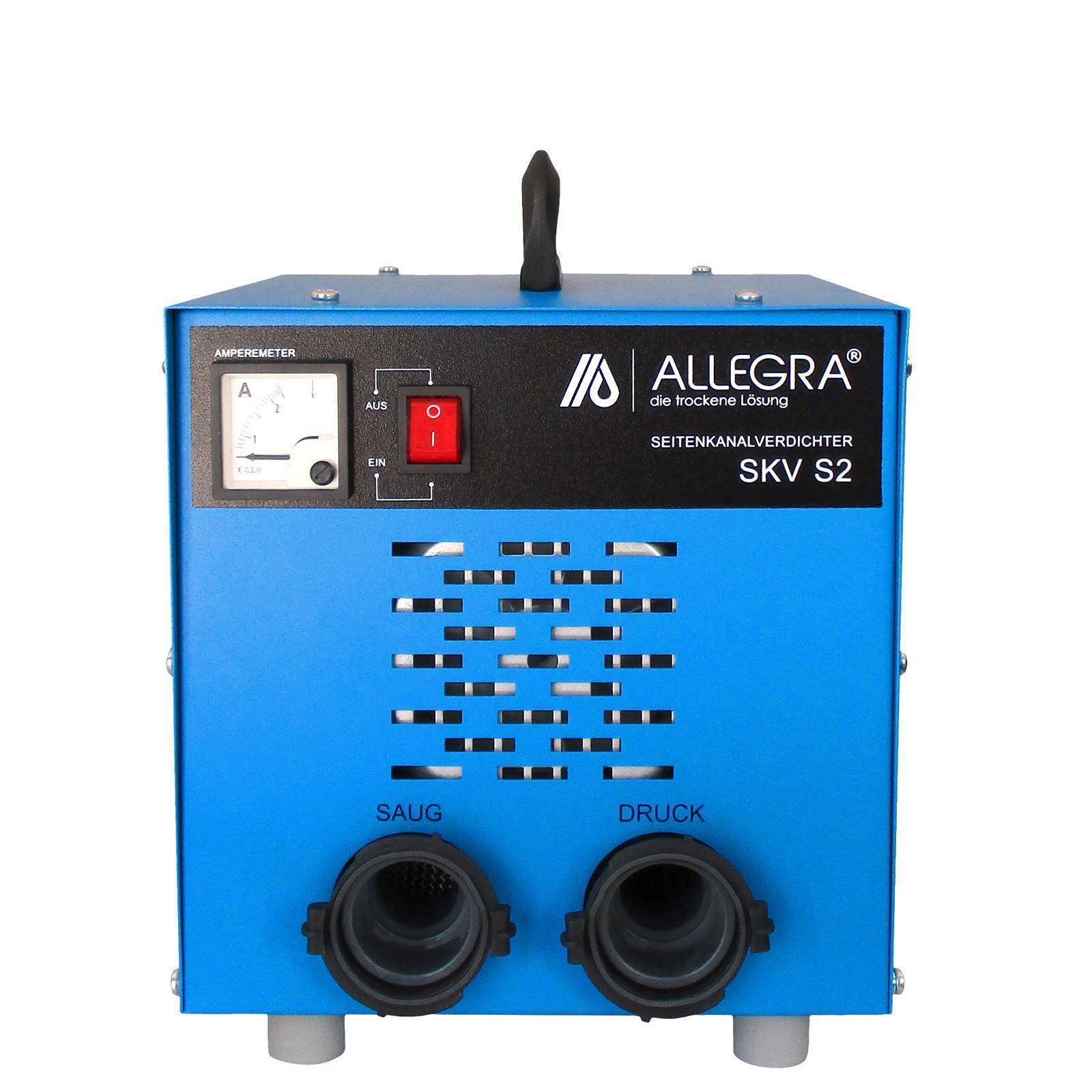 Seitenkanalverdichter SKV S2 gekkufix Anschlussstutzen