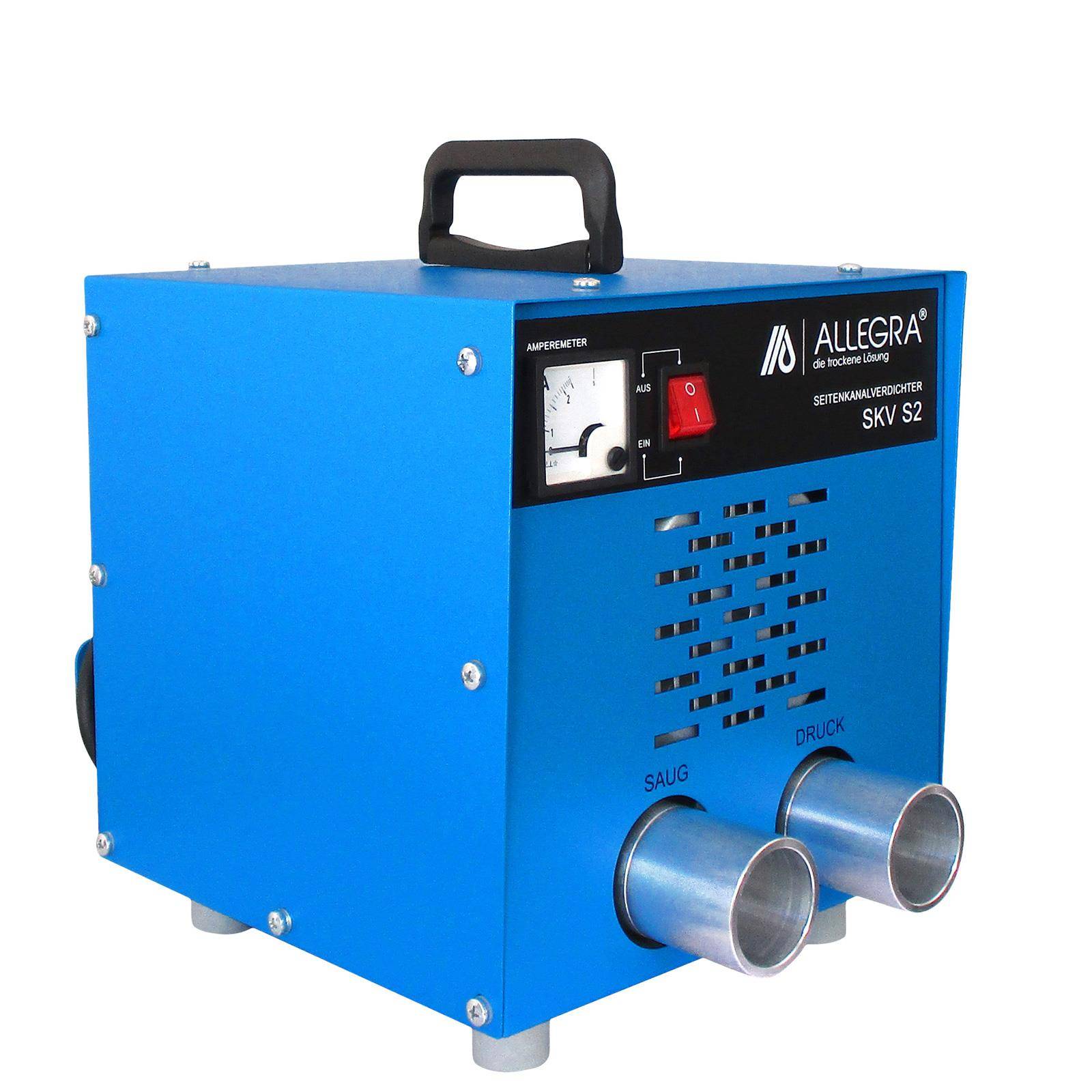 Seitenkanalverdichter SKV S2 mit 50er Anschlussstutzen