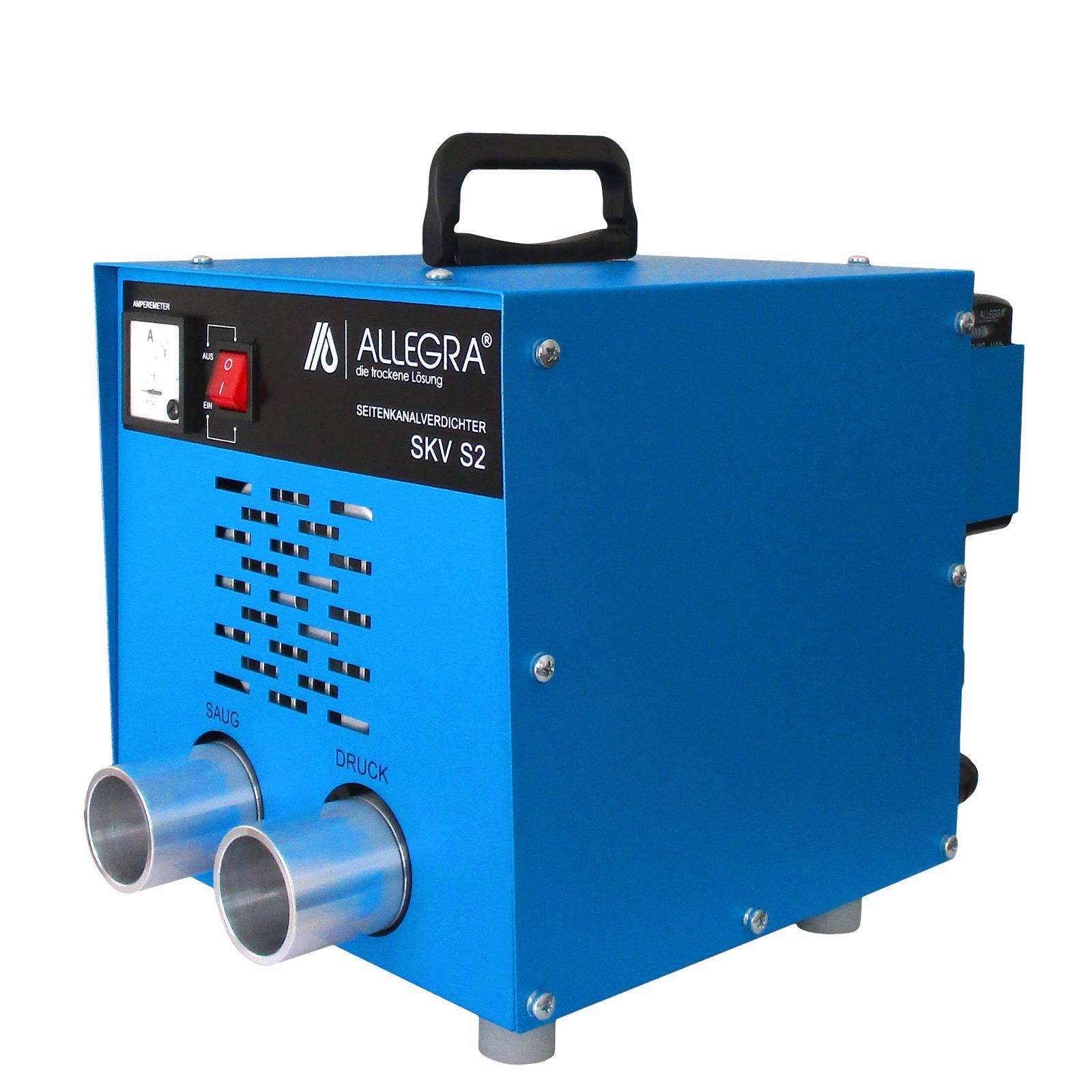 Seitenkanalverdichter SKV S2 mit 50er Anschlussstutzen