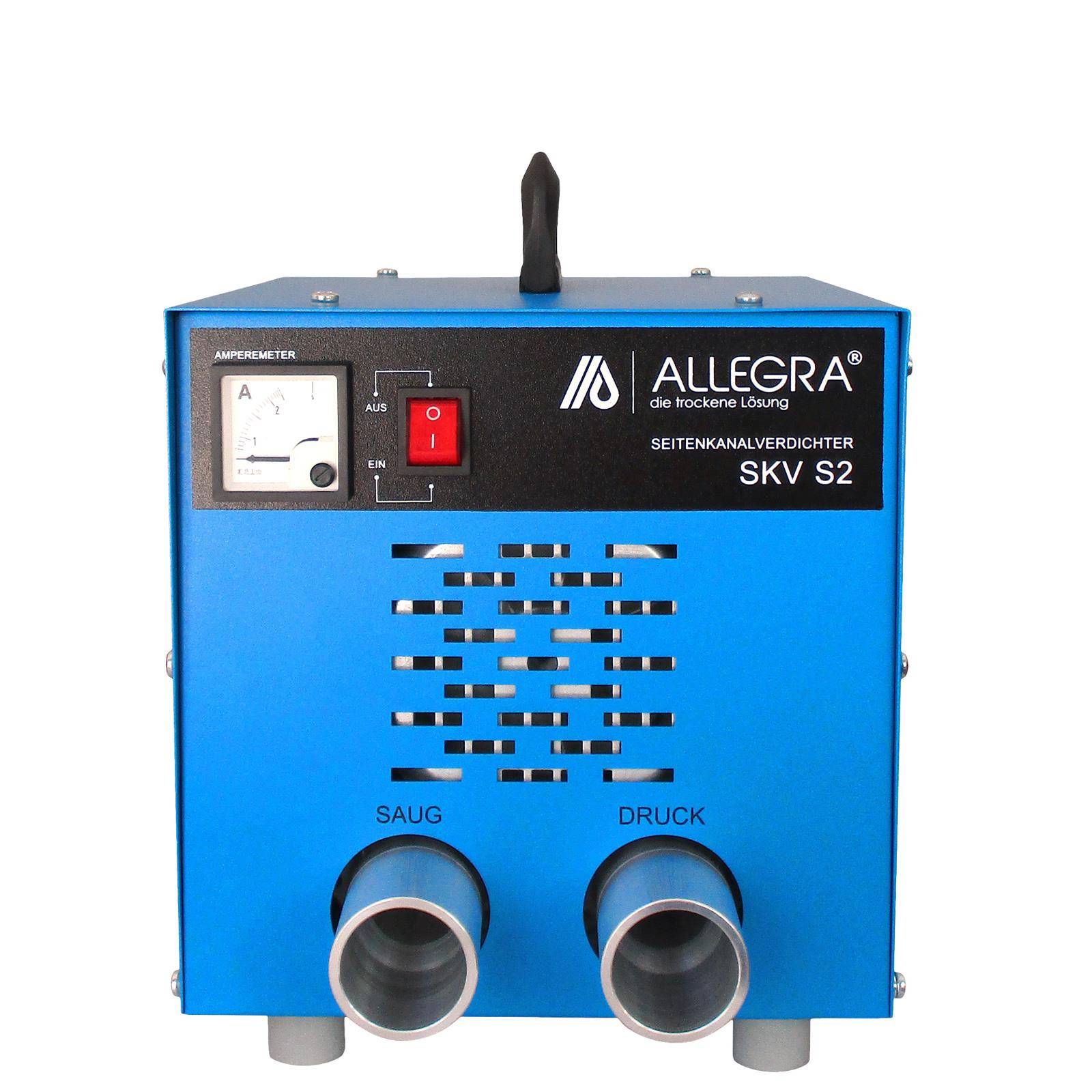 Seitenkanalverdichter SKV S2 mit 50er Anschlussstutzen
