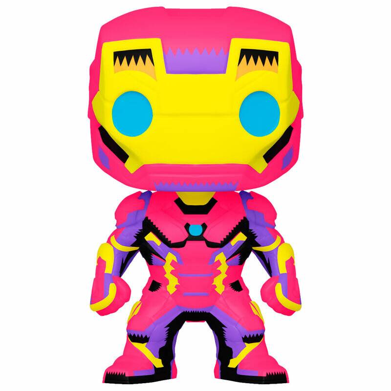 Actionfiguren Funko POP! MARVEL BLACK LIGHT IRONMAN