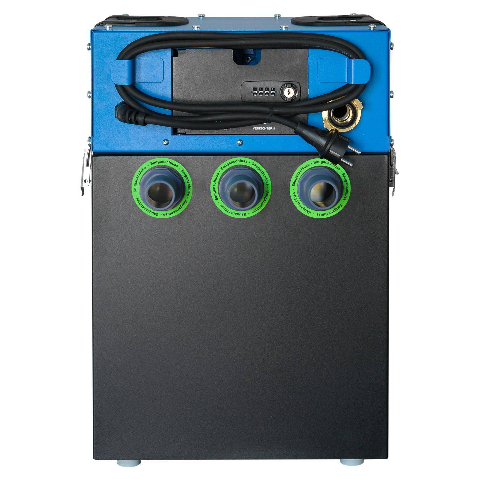 Wasserabscheider WA5 PH mit 38er Anschlussstutzen und MID-konformen Gerätesteckdosen