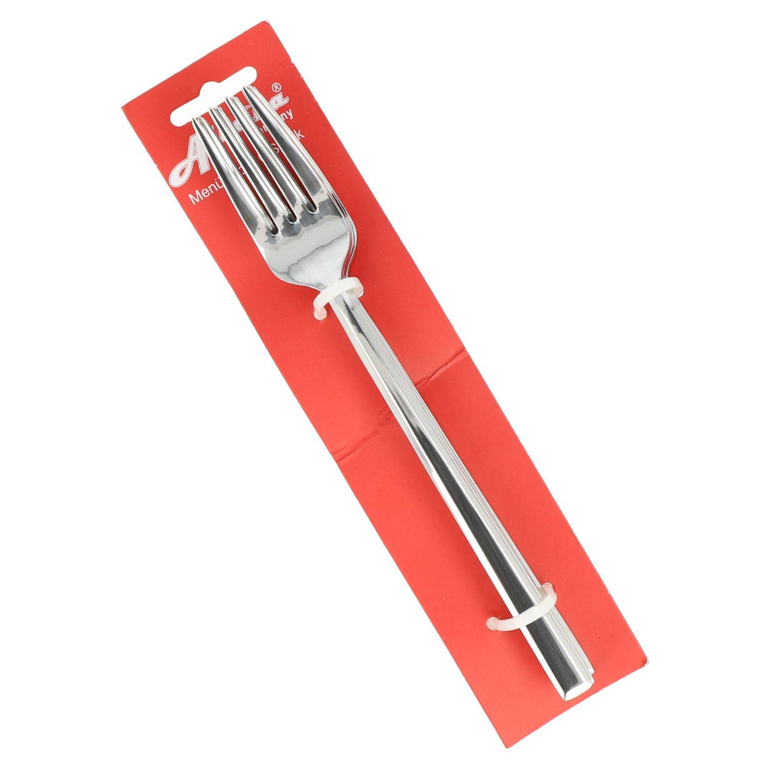 6x AL-2002 "Menügabel" Besteck Menübesteck Menülgabel Edelstahl Gabel Silber Glänzend