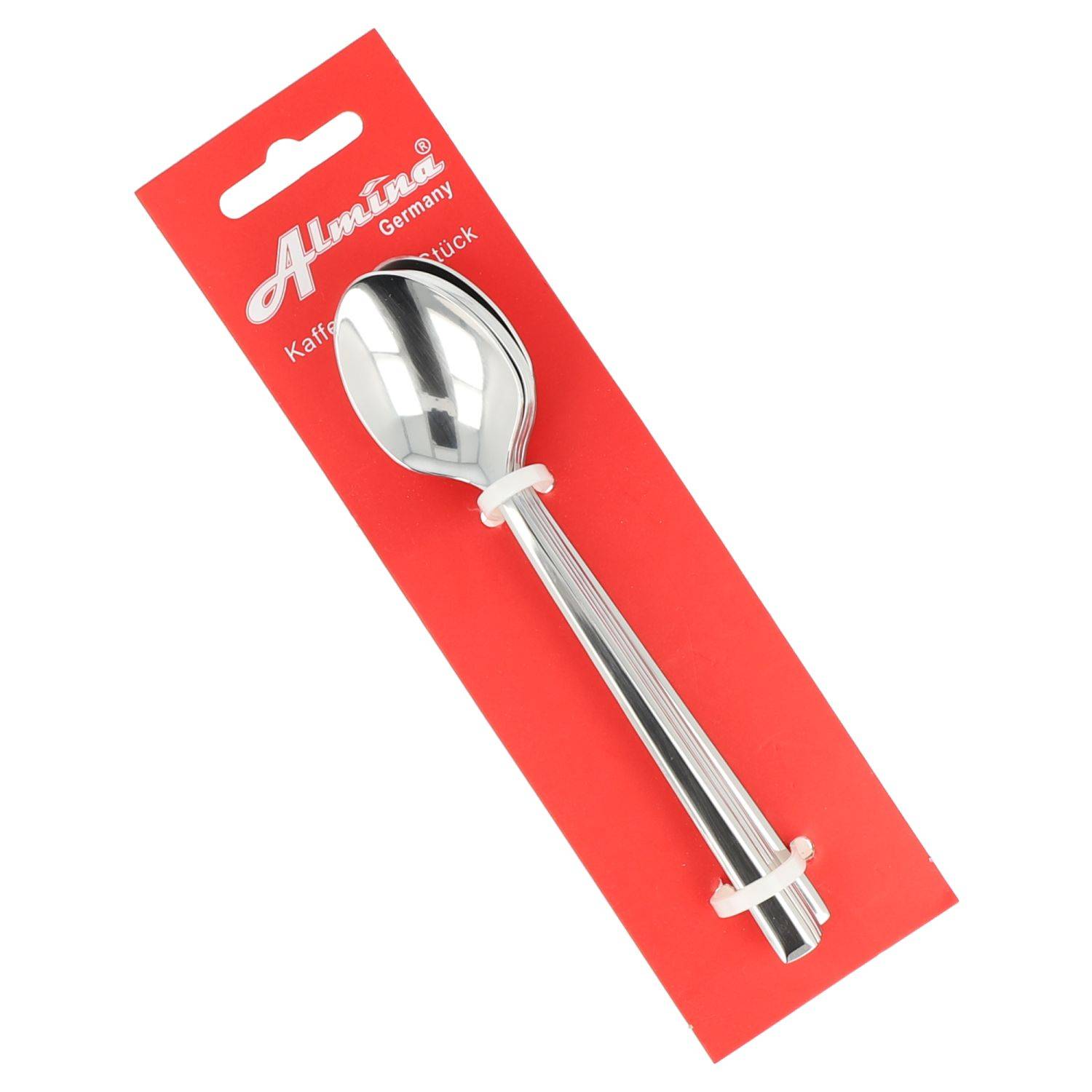 6x AL-2003 "Kaffeelöffel" Besteck Menübesteck Löffel Edelstahl Löffel Silber Glänzend