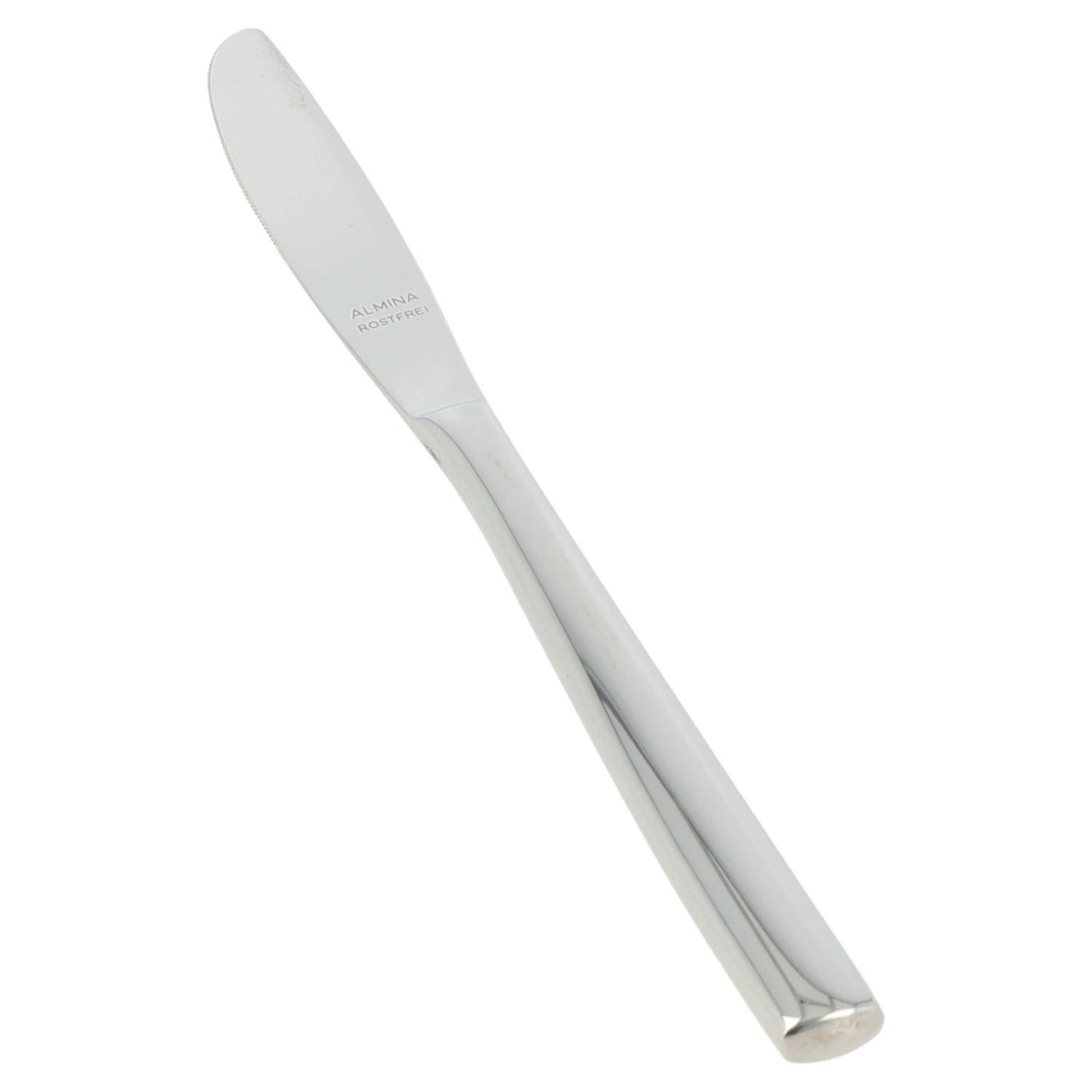 2x AL-3006 "Menümesser" Besteck Menübesteck Menümesser Edelstahl Messer Silber Glänzend