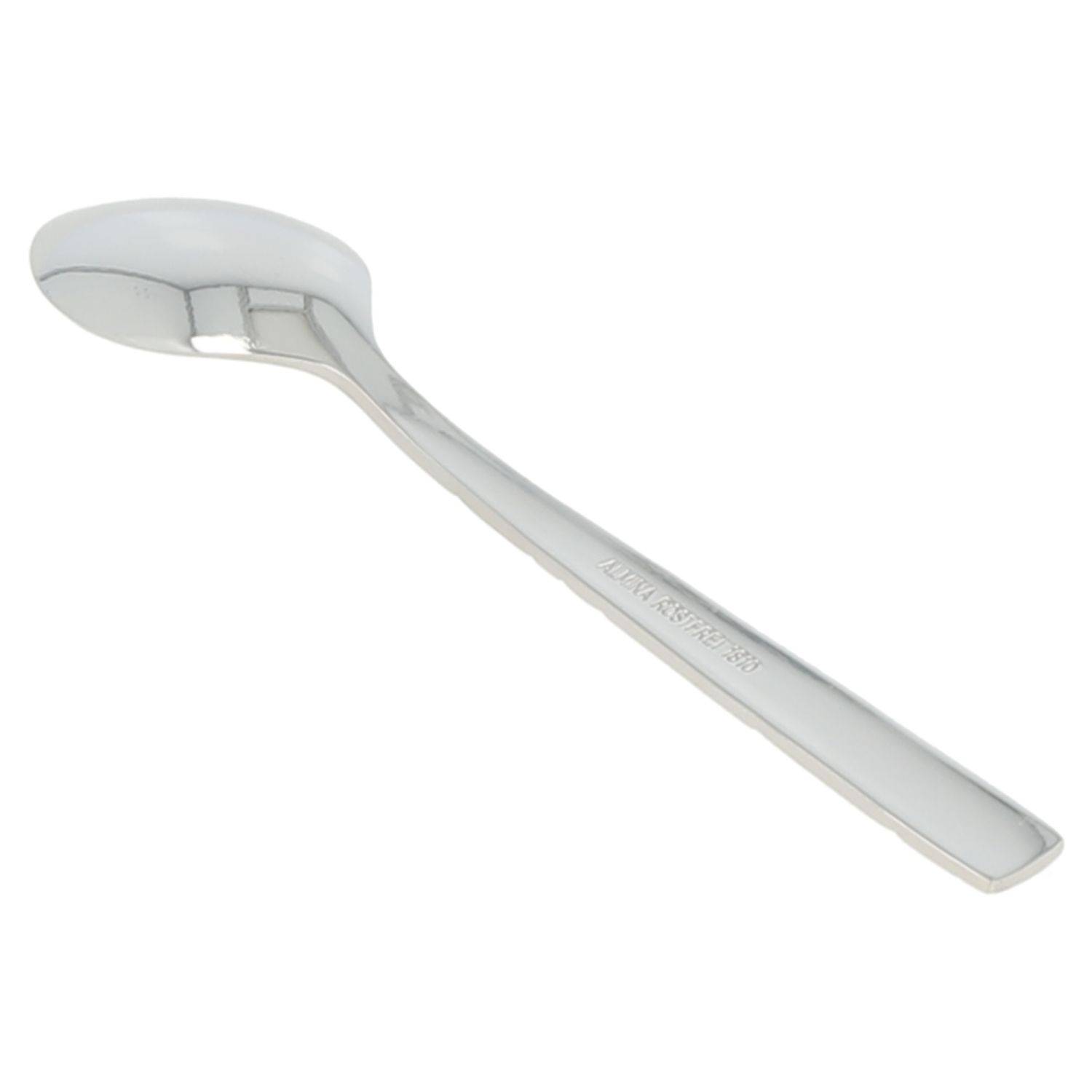 6x AL-5001 "Menülöffel" Besteck Menübesteck Esslöffel Edelstahl Löffel Silber Glänzend mit Gravur