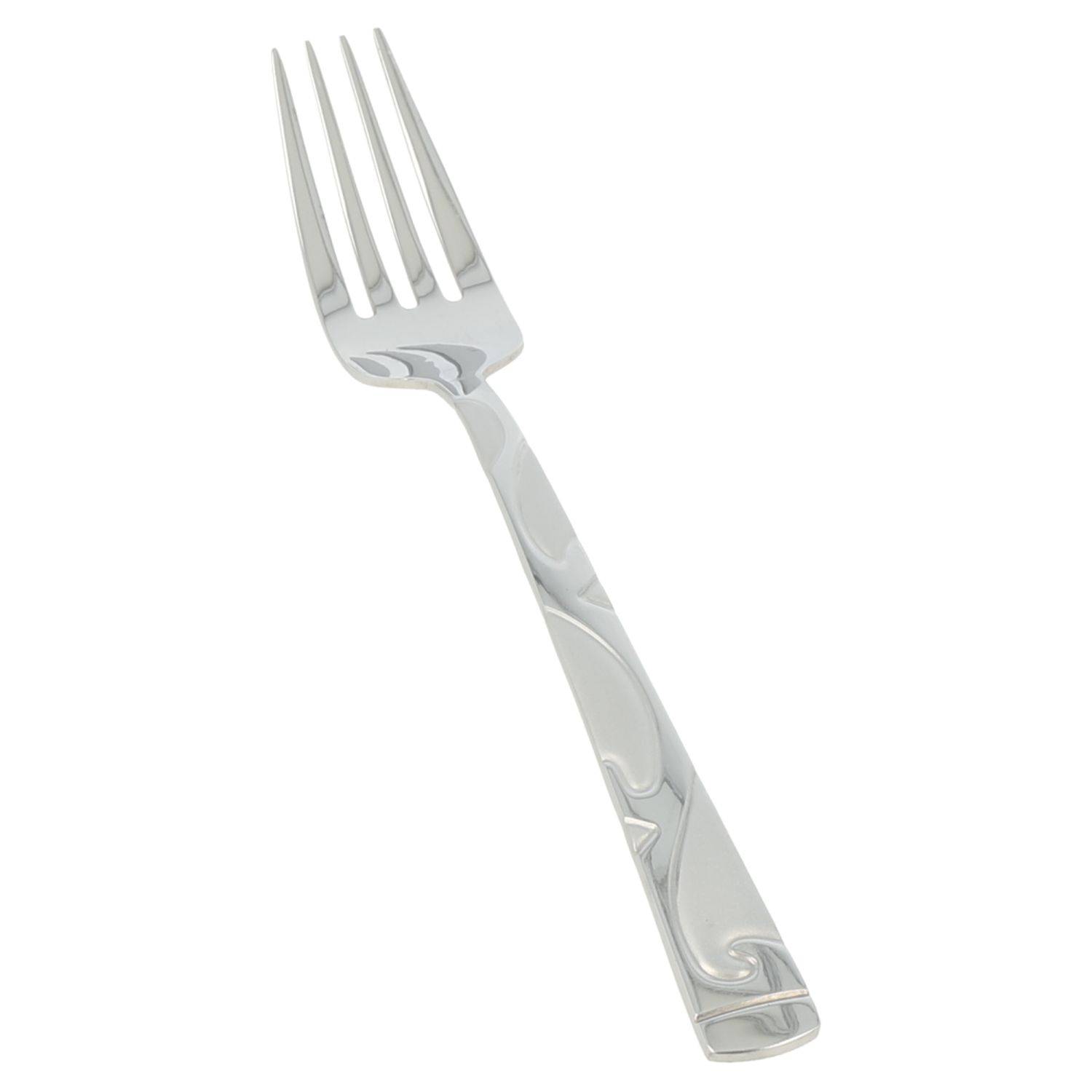 6x AL-5002 "Menügabel" Besteck Menübesteck Menülgabel Edelstahl Gabel Silber Glänzend mit Gravur