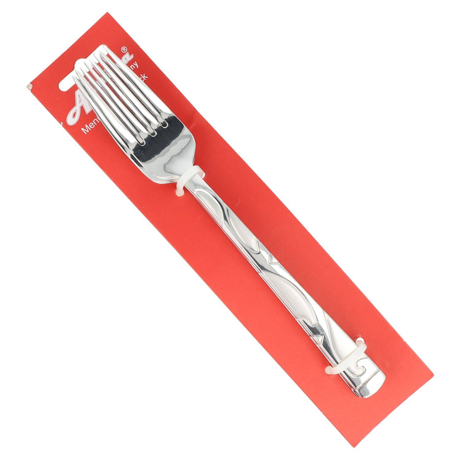 6x AL-5002 "Menügabel" Besteck Menübesteck Menülgabel Edelstahl Gabel Silber Glänzend mit Gravur