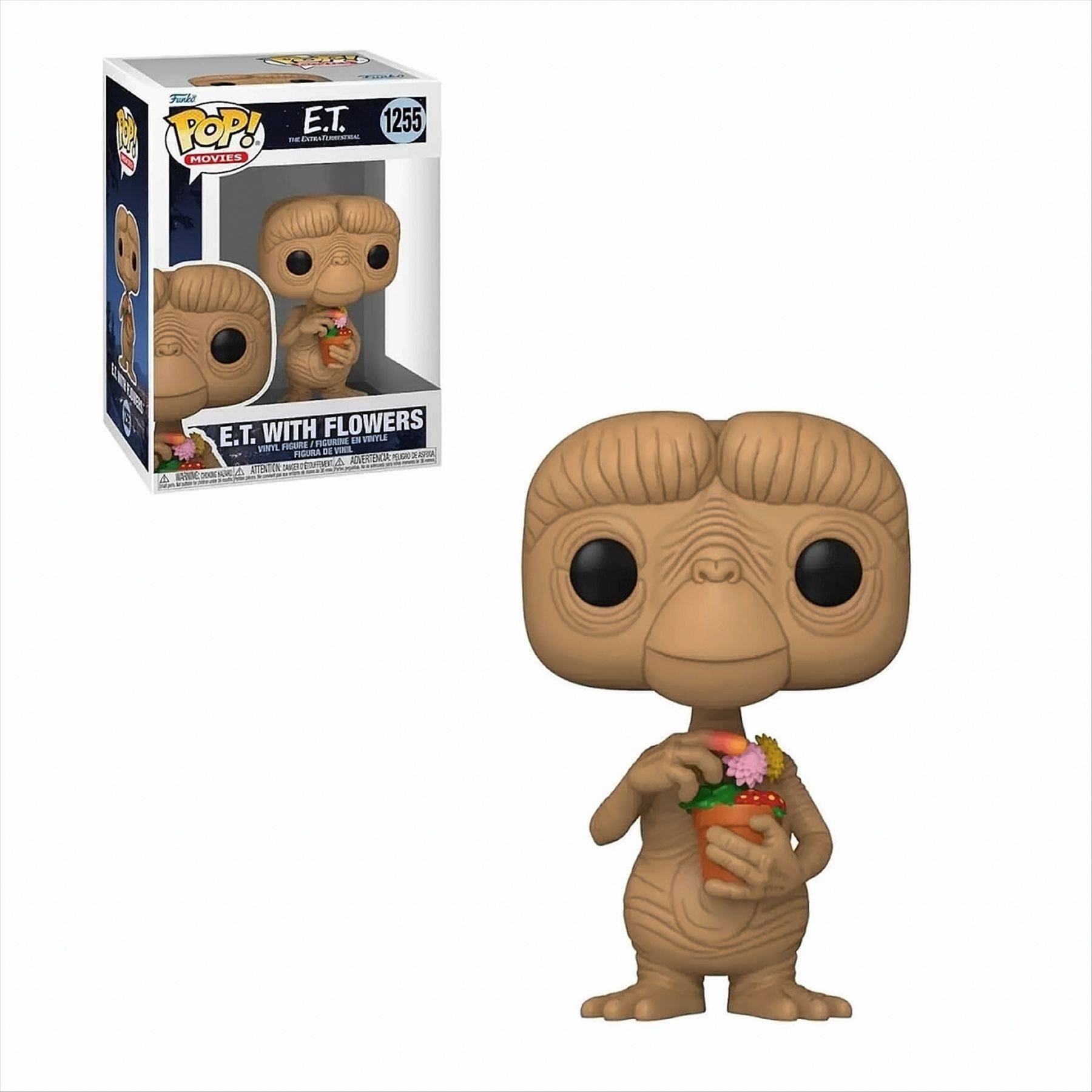 POP - E.T. 40th Anniversary - E.T. with Flowers Neu & OVP