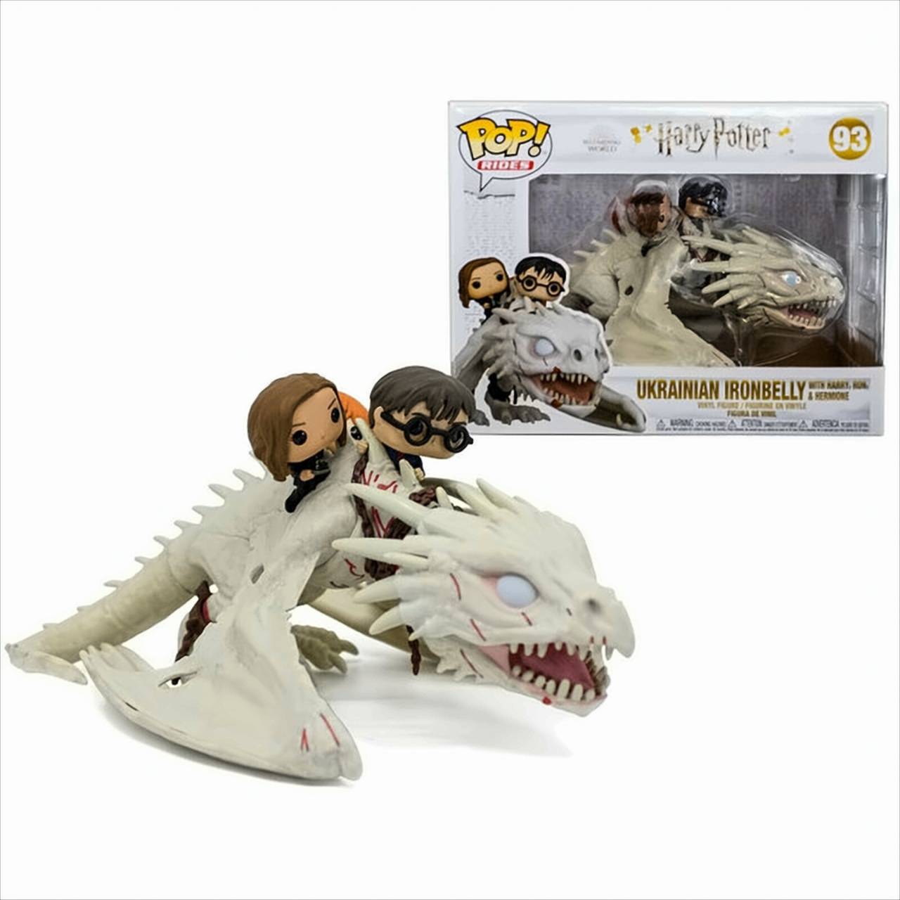 POP Rides - Harry, Hermione & Ron on Dragon Neu & OVP