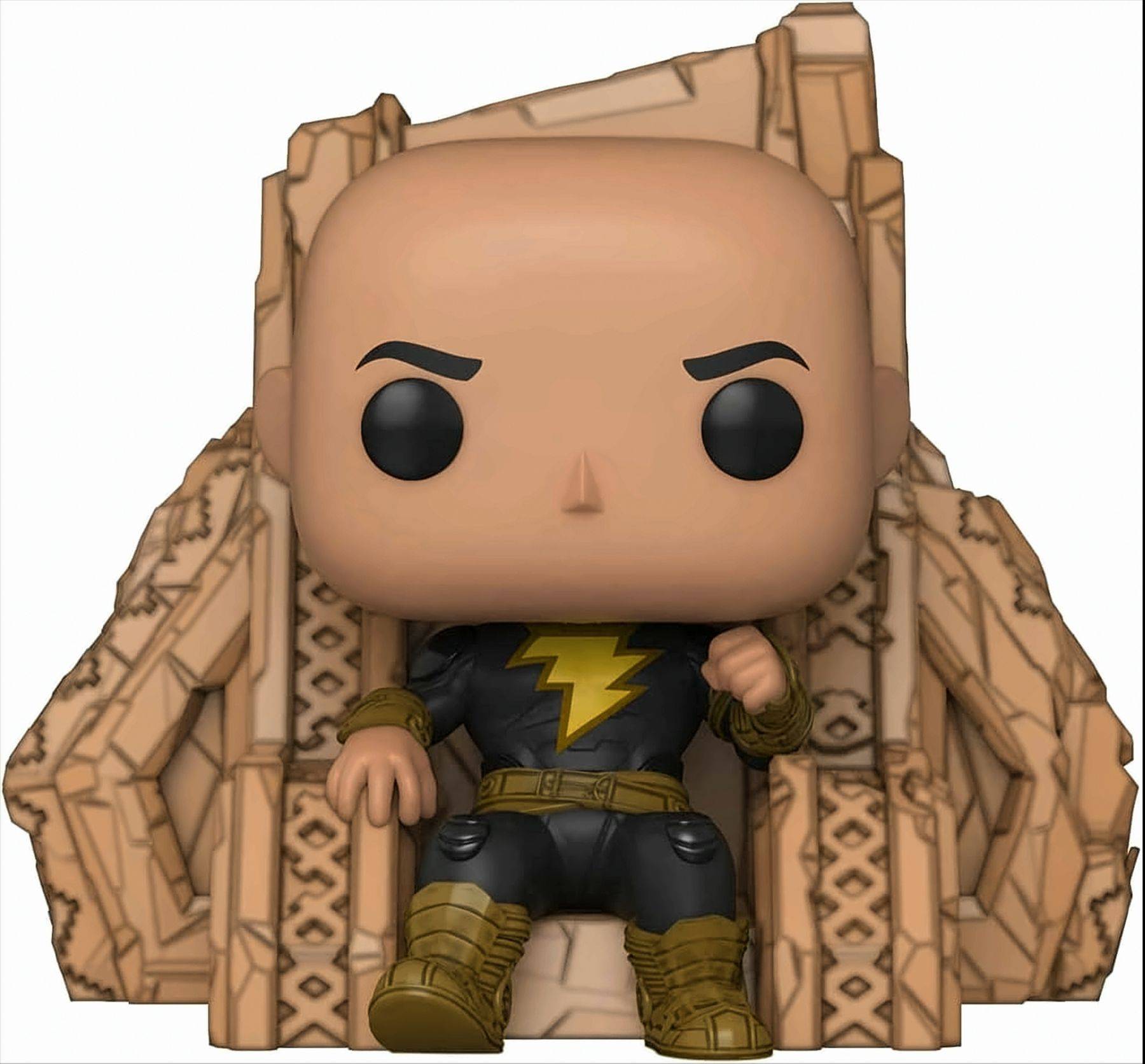 POP - Black Adam - Black Adam on Throne DELUXE Neu & OVP