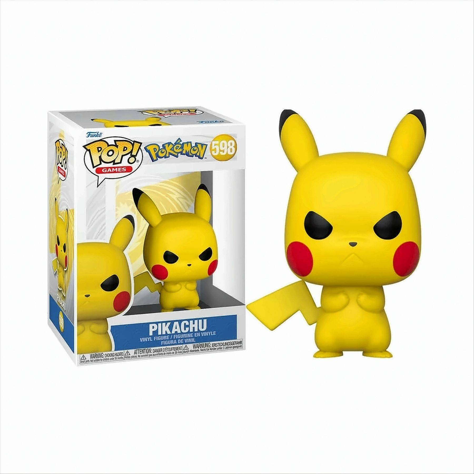 GW3468 POP - Pokemon - Pikachu Grumpy Neu & OVP