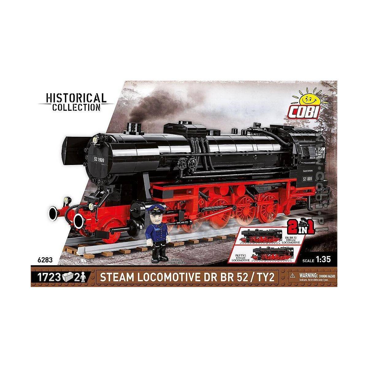 DR BR 52/TY2 Steam Locomotive, Modell, 1723 Teile, ab 9 Jahren