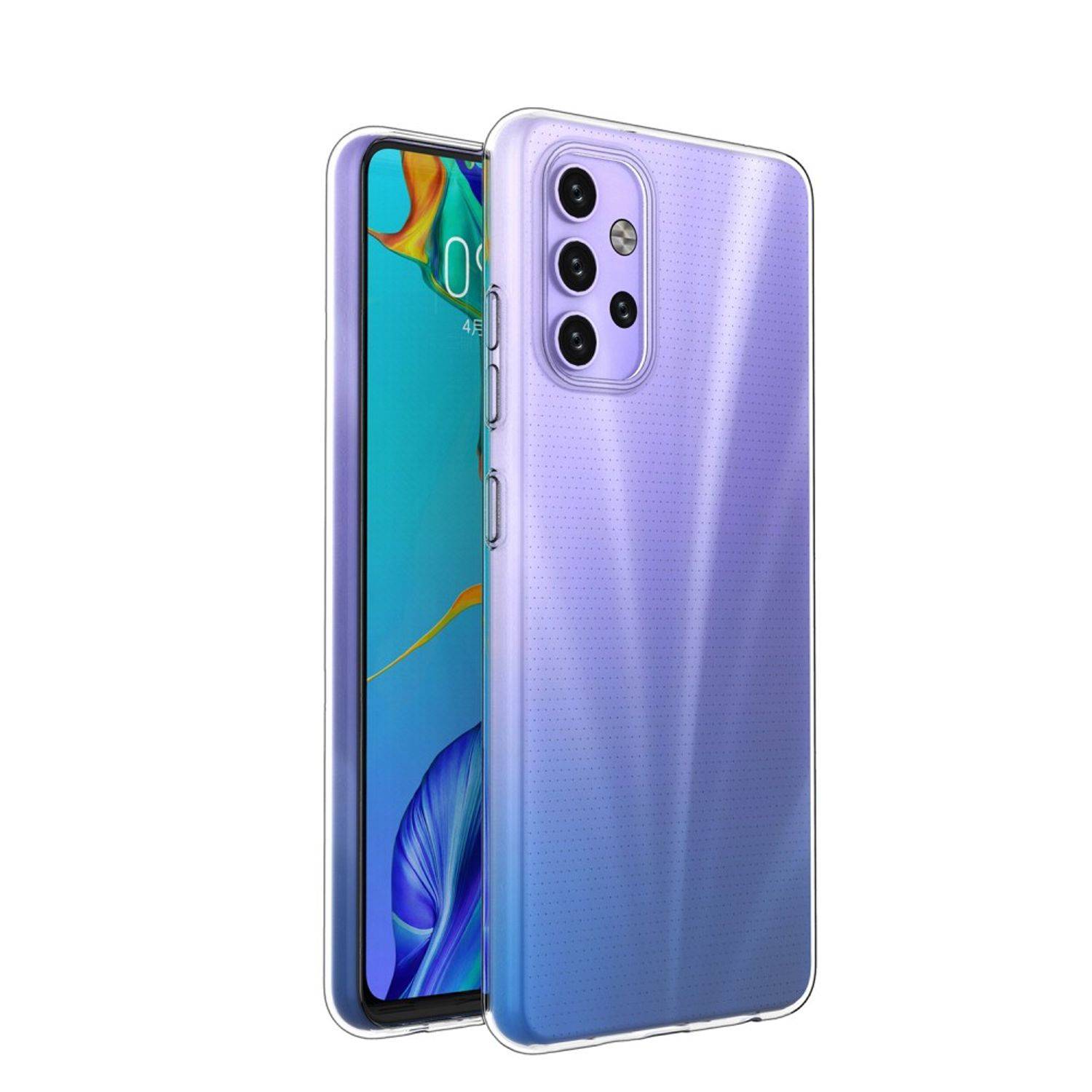 Hülle kompatibel mit Samsung Galaxy A32 5G Kunststoff Soft Handyhülle - Handy Case Transparent