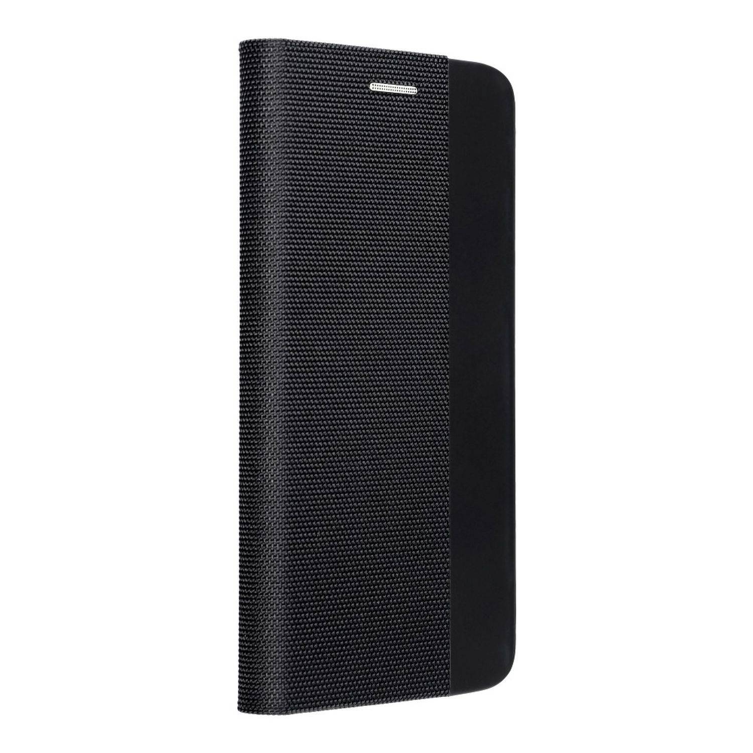 Hülle kompatibel mit Samsung Galaxy A13 4G Kunstleder Handyhülle - Handy Case Schwarz