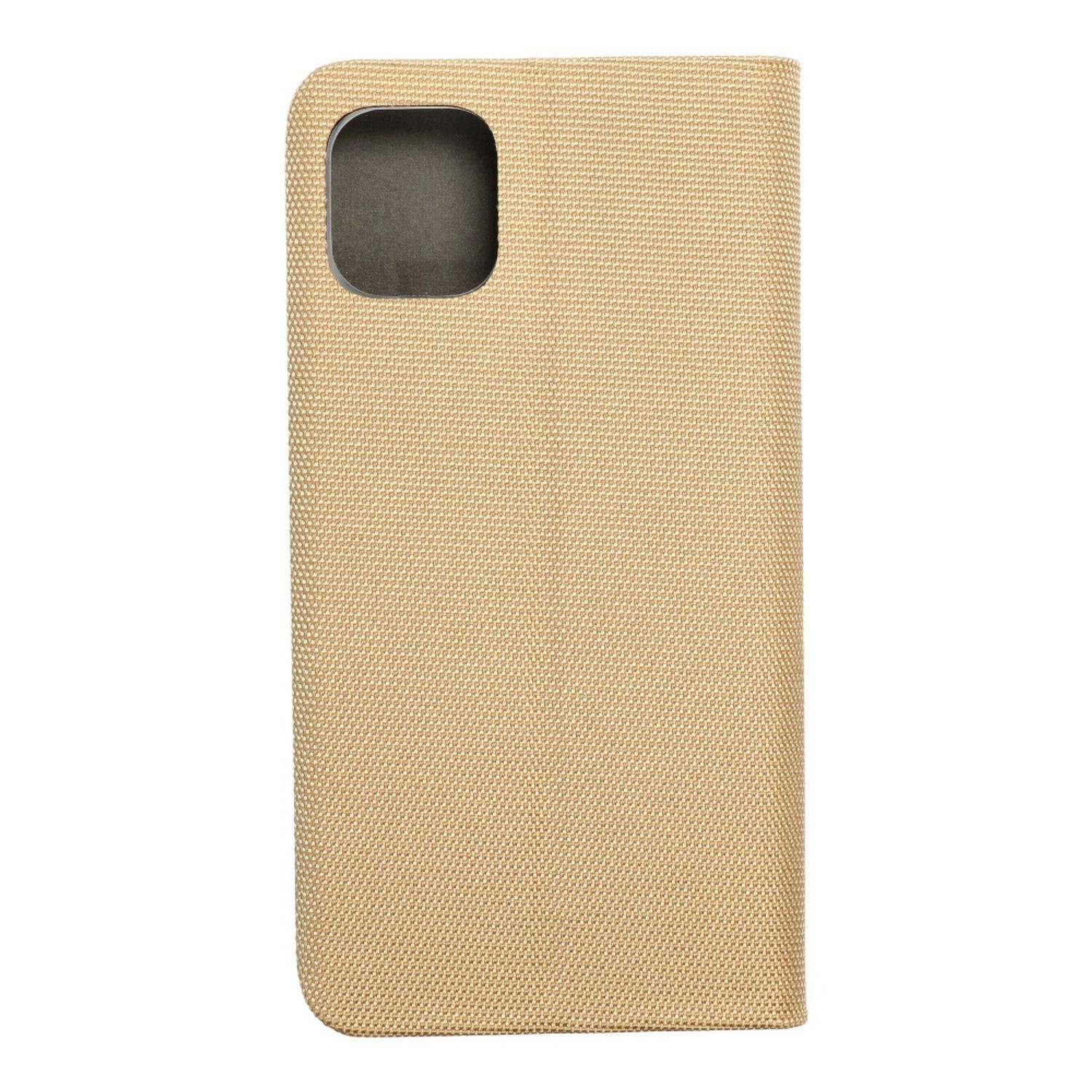 Hülle kompatibel mit Samsung Galaxy S23 Kunstleder Handyhülle - Handy Case Gold