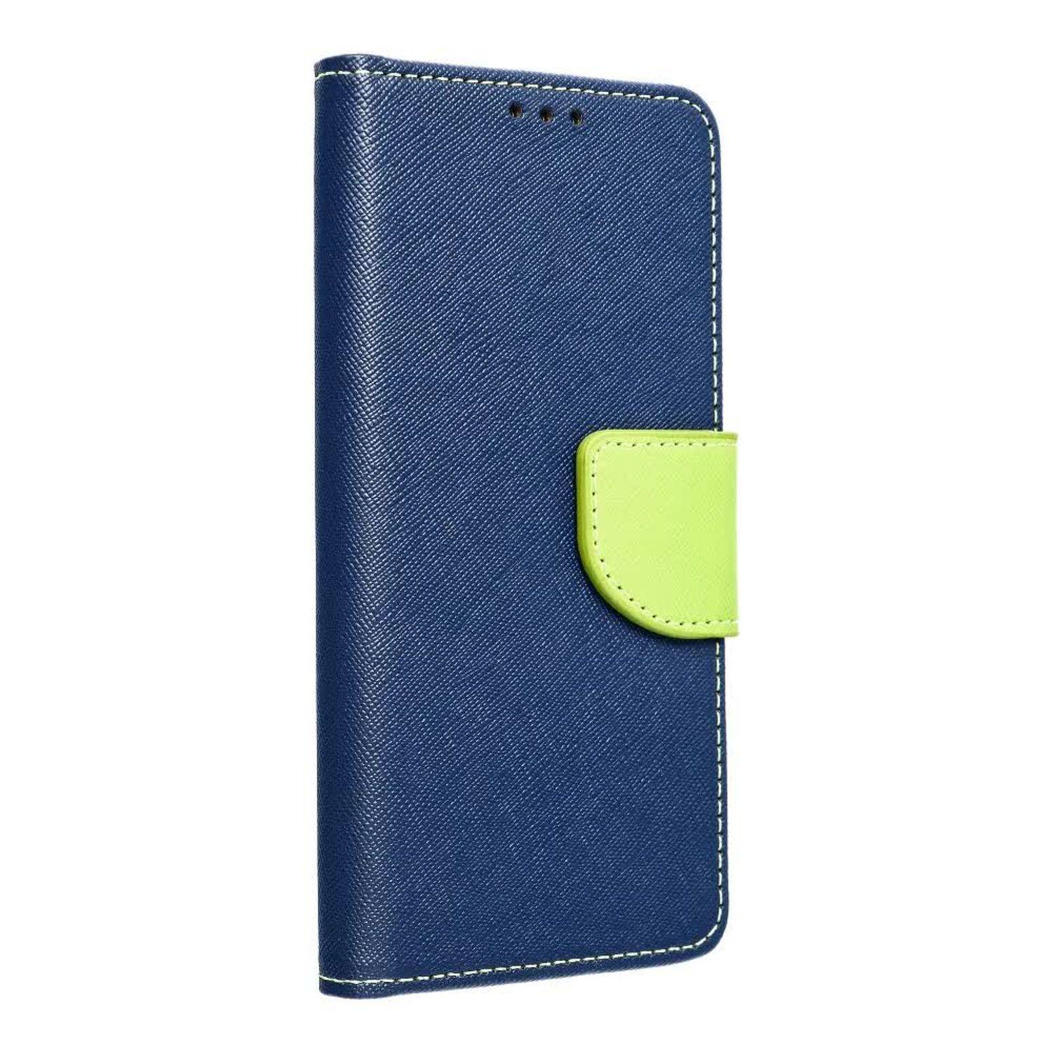 Hülle kompatibel mit Samsung Galaxy A73 5G Kunstleder Handyhülle - Handy Case Blau / Grün
