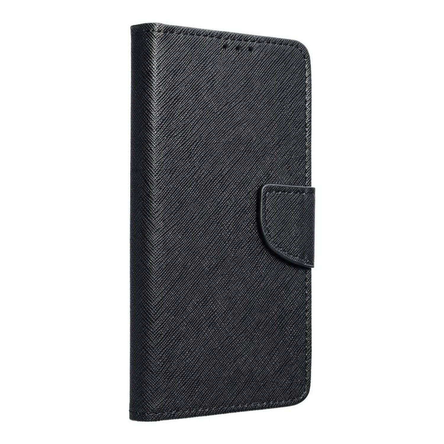 Hülle kompatibel mit Samsung Galaxy A73 5G Kunstleder Handyhülle - Handy Case Schwarz