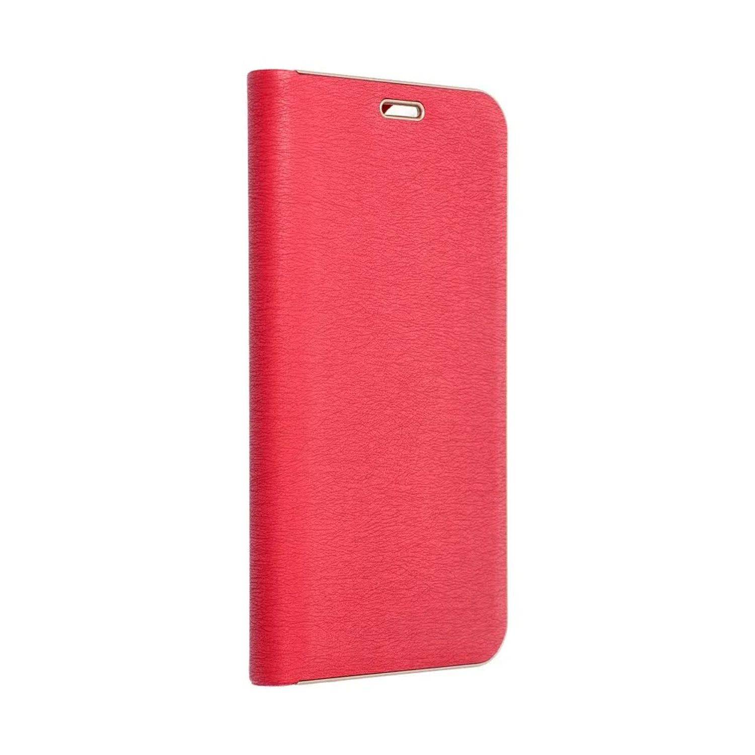 Hülle kompatibel mit Samsung Galaxy A32 5G Kunstleder Handyhülle - Handy Case Rot