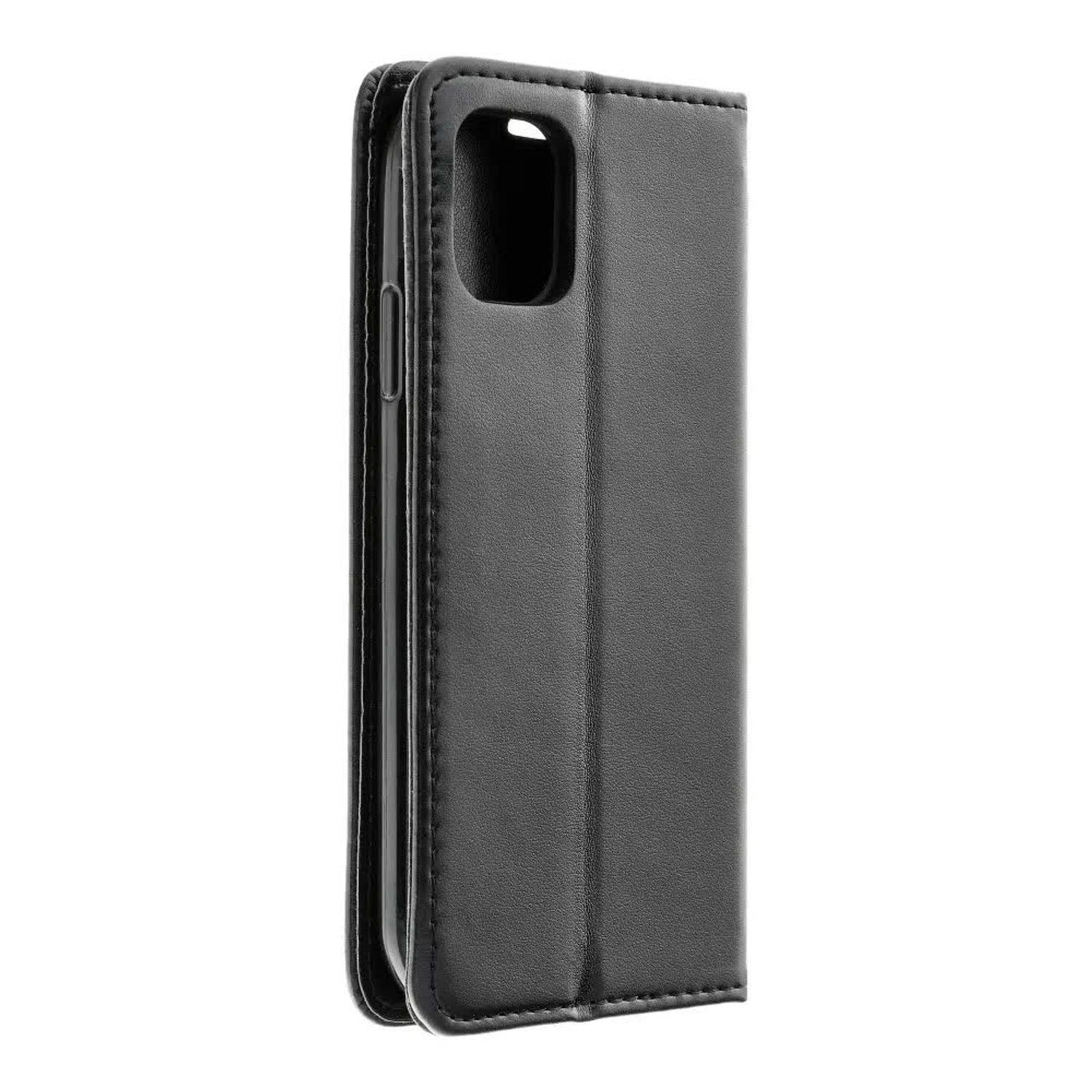 Hülle kompatibel mit Xiaomi Redmi 10 Kunstleder Handyhülle - Handy Case Schwarz