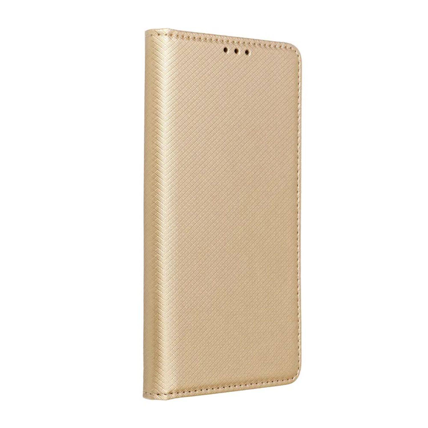 Hülle kompatibel mit Samsung Galaxy A03 Kunstleder Handyhülle - Handy Case Gold