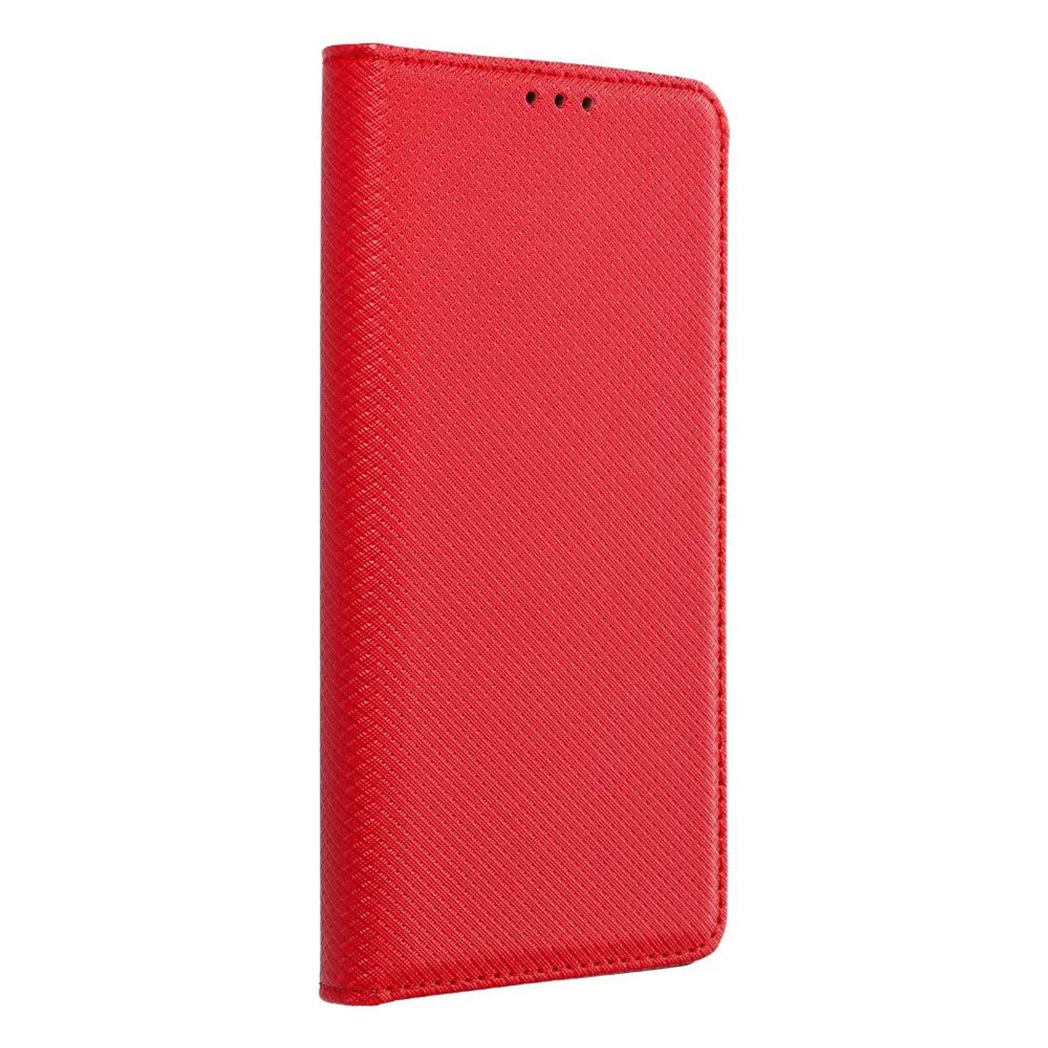 Hülle kompatibel mit Samsung Galaxy A03 Kunstleder Handyhülle - Handy Case Rot