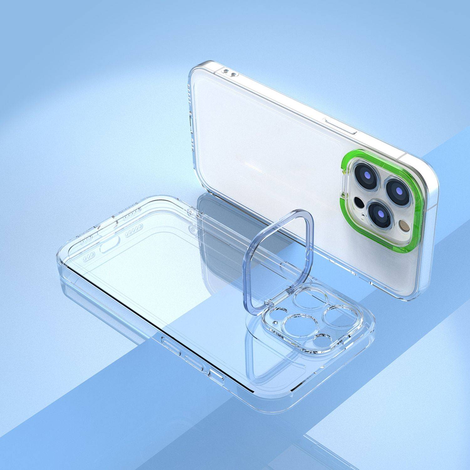 Hülle kompatibel mit Apple iPhone 14 Pro Max Kunststoff Soft Handyhülle - Handy Case Transparent