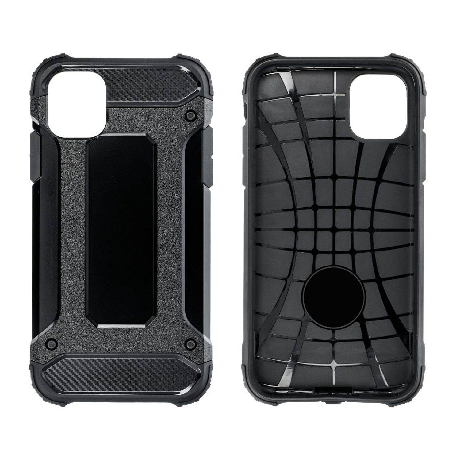 Hülle kompatibel mit Samsung Galaxy S23 Plus Kunststoff Soft Handyhülle - Handy Case Schwarz