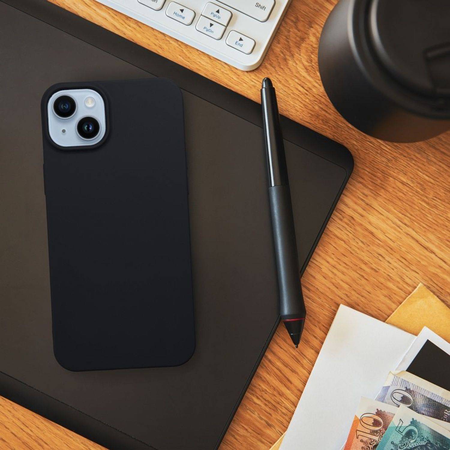 Hülle kompatibel mit Huawei nova Y70 / nova Y70 Plus Kunststoff Soft Handyhülle - Handy Case Schwarz