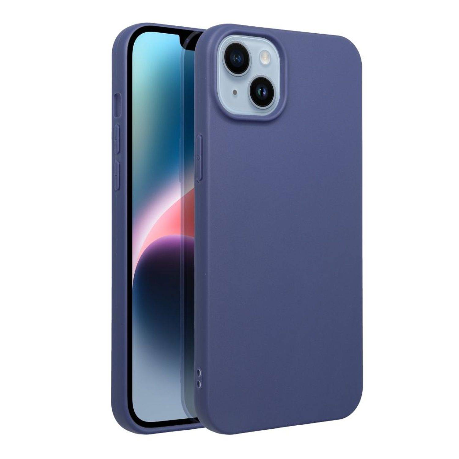 Hülle kompatibel mit Samsung Galaxy A03s Kunststoff Soft Handyhülle - Handy Case Blau