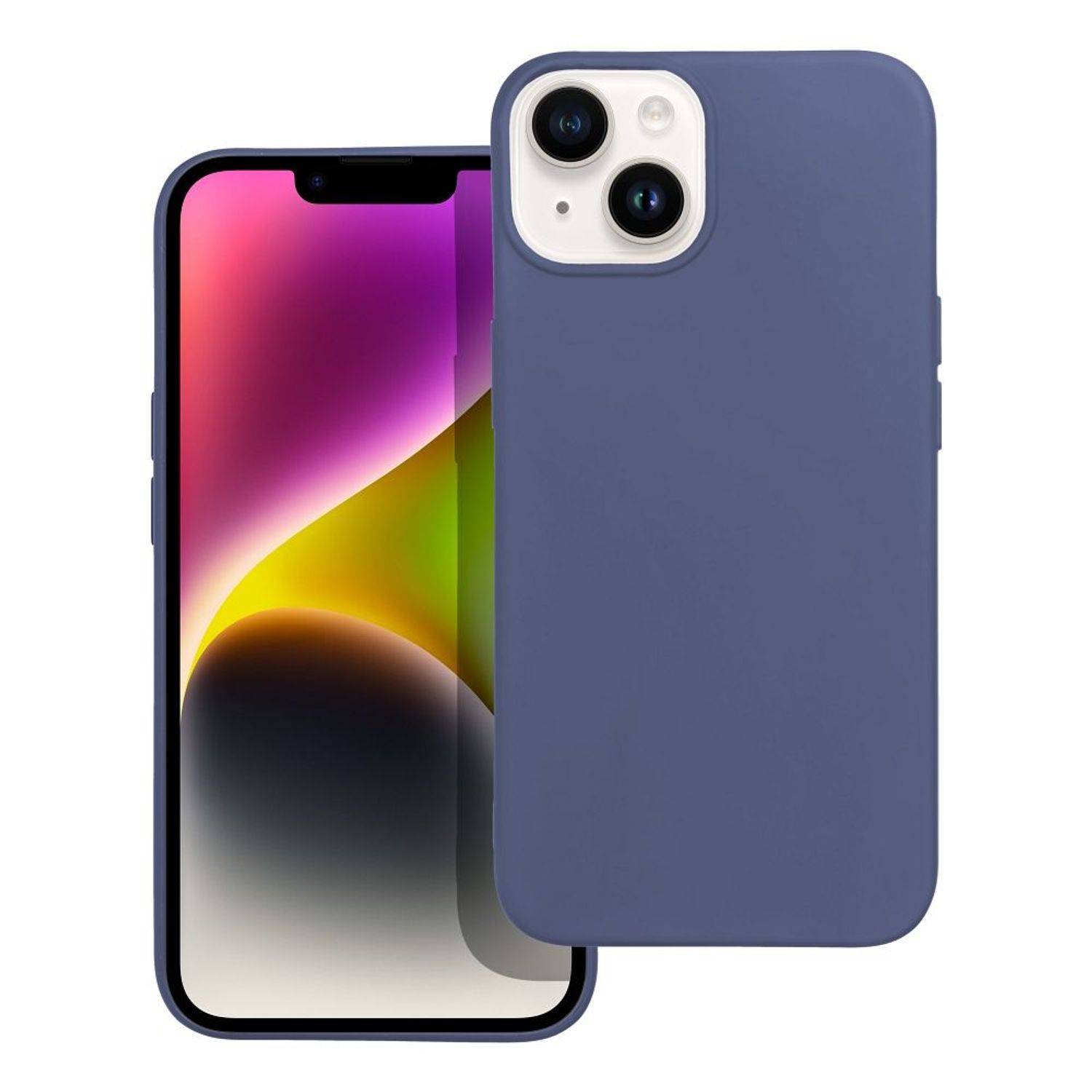 Hülle kompatibel mit Samsung Galaxy A12 4G Kunststoff Soft Handyhülle - Handy Case Blau