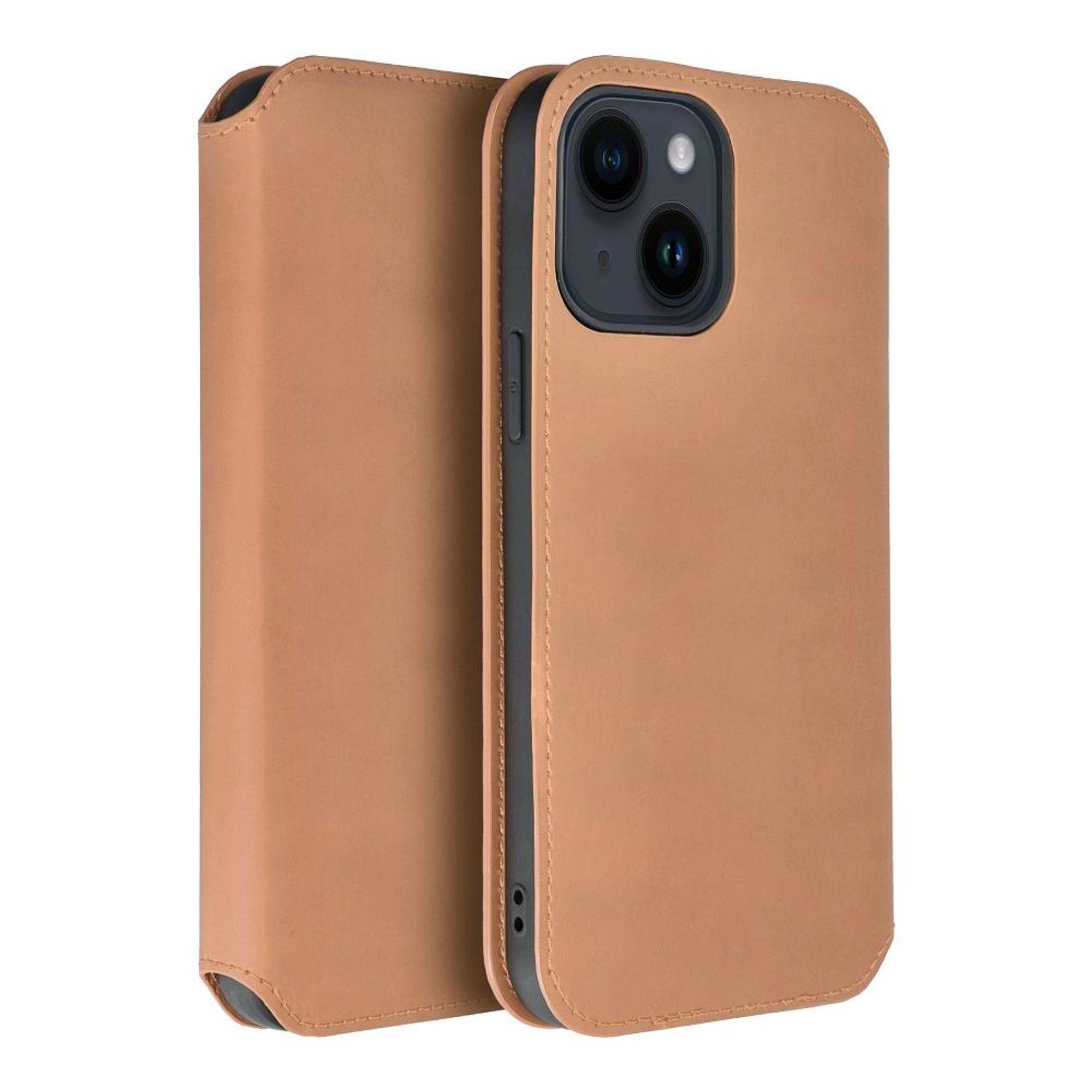 Hülle kompatibel mit Xiaomi Redmi A1 Kunstleder Handyhülle - Handy Case Gold