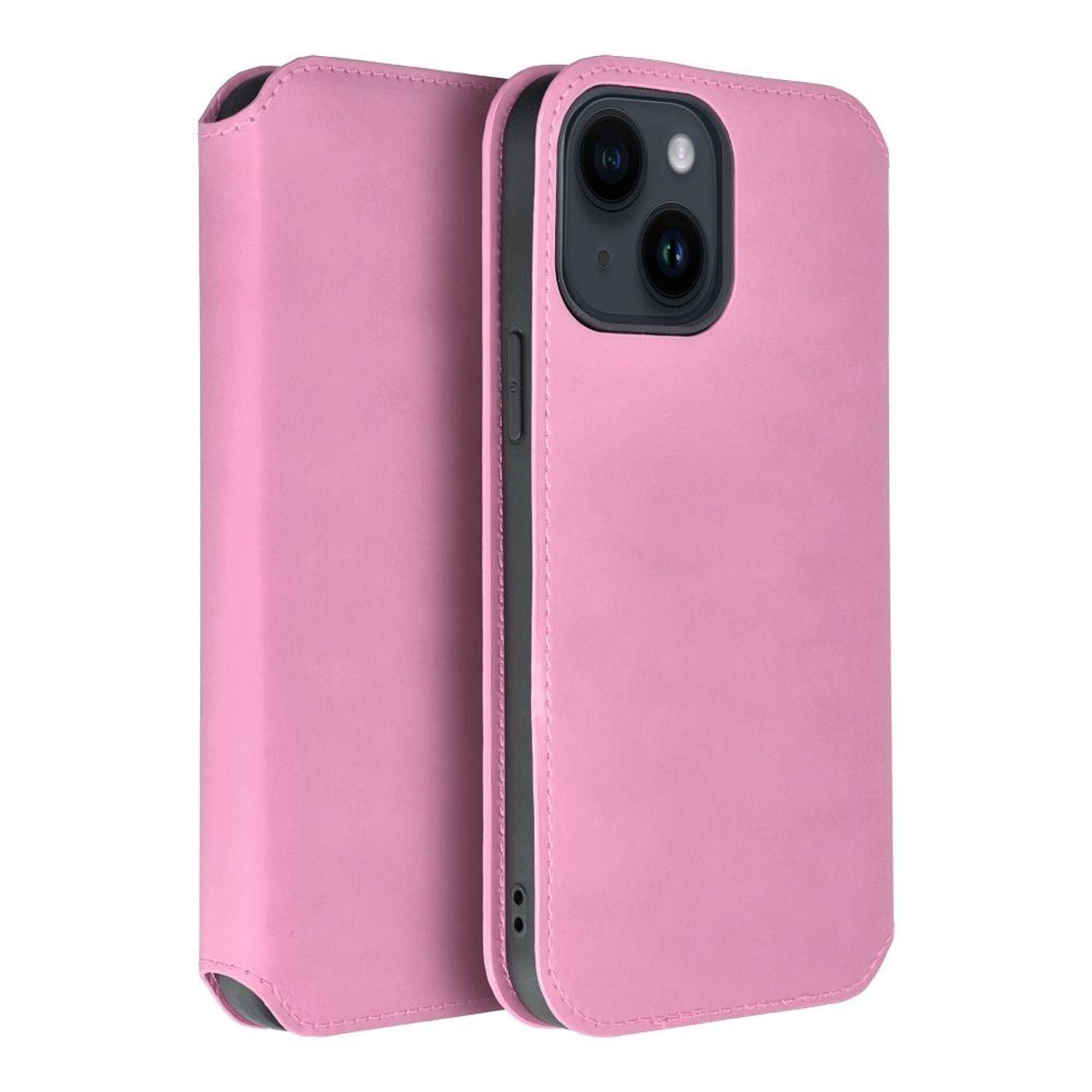 Hülle kompatibel mit Samsung Galaxy A03 Kunstleder Handyhülle - Handy Case Rosa