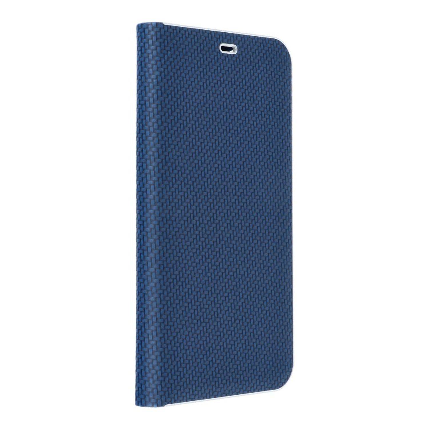 Hülle kompatibel mit Samsung Galaxy S23 Kunstleder Handyhülle - Handy Case Blau