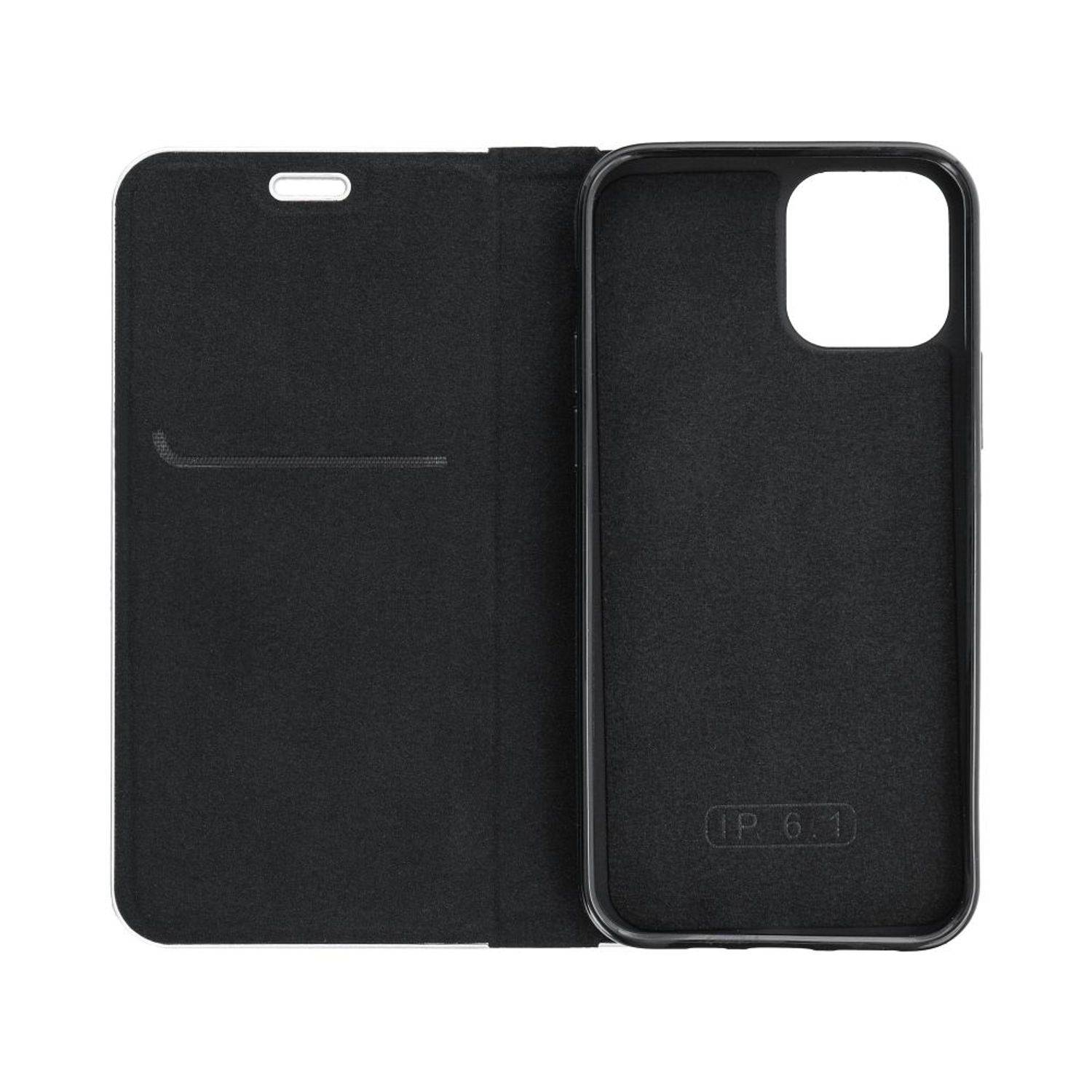 Hülle kompatibel mit Samsung Galaxy S23 Plus Kunstleder Handyhülle - Handy Case Schwarz