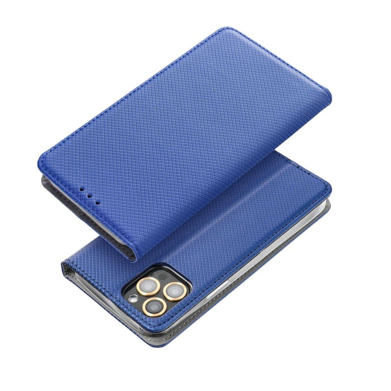Hülle kompatibel mit Realme 9 5G Kunstleder Handyhülle - Handy Case Navy Blau