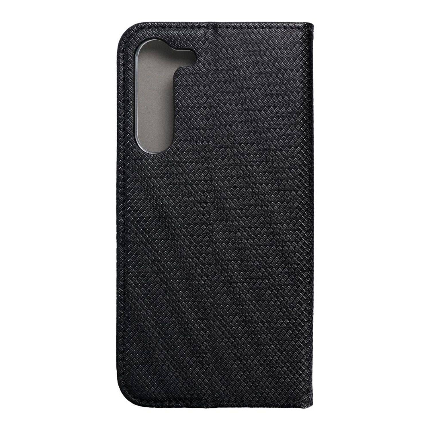 Hülle kompatibel mit Samsung Galaxy S23 Kunstleder Handyhülle - Handy Case Schwarz
