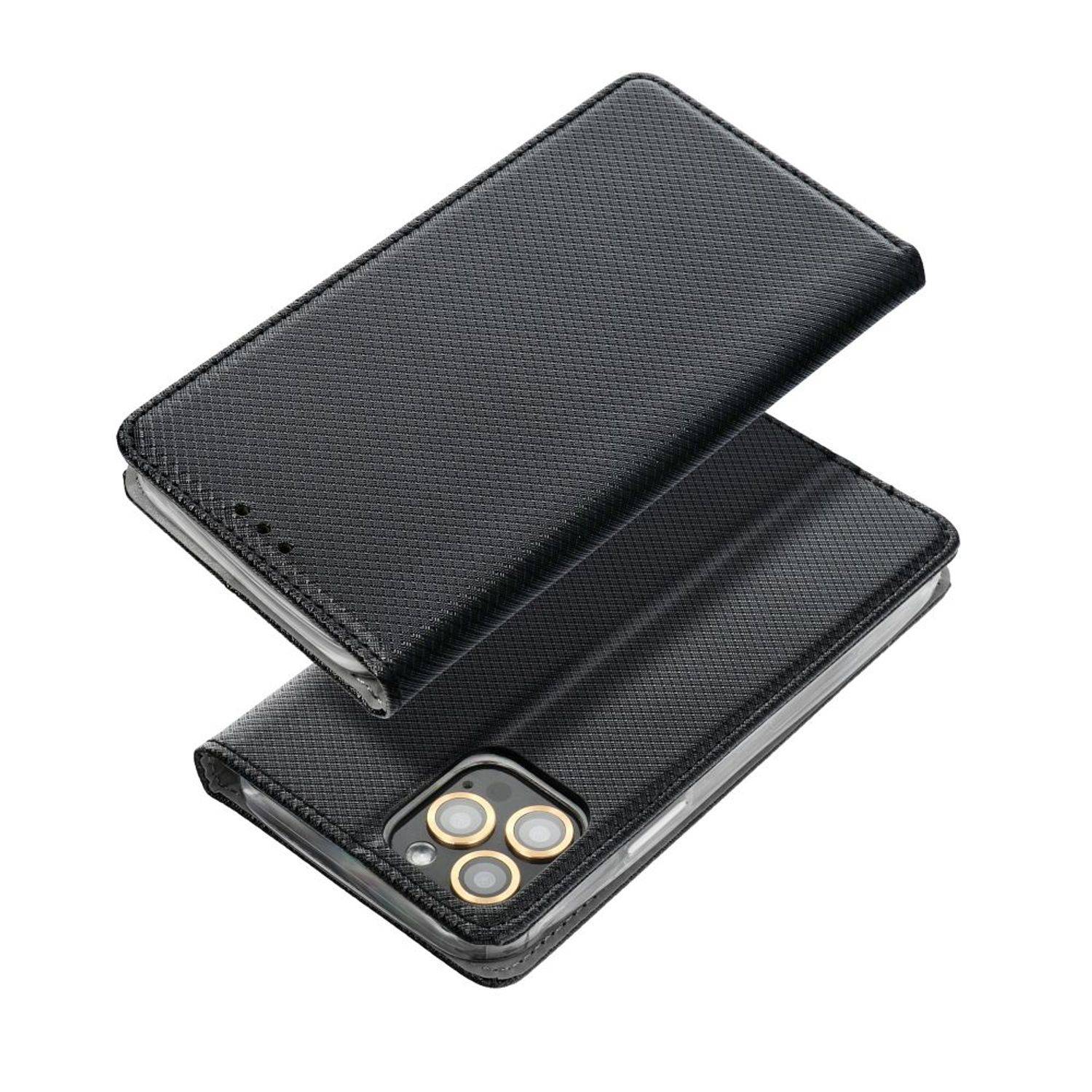 Hülle kompatibel mit Samsung Galaxy S23 Plus Kunstleder Handyhülle - Handy Case Schwarz