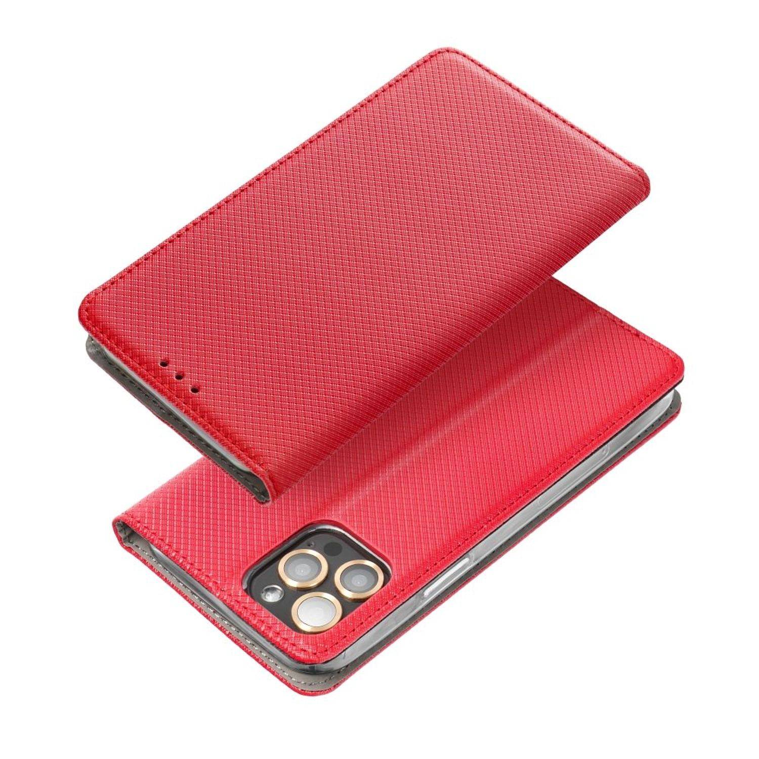Hülle kompatibel mit Samsung Galaxy S23 Ultra Kunstleder Handyhülle - Handy Case Rot