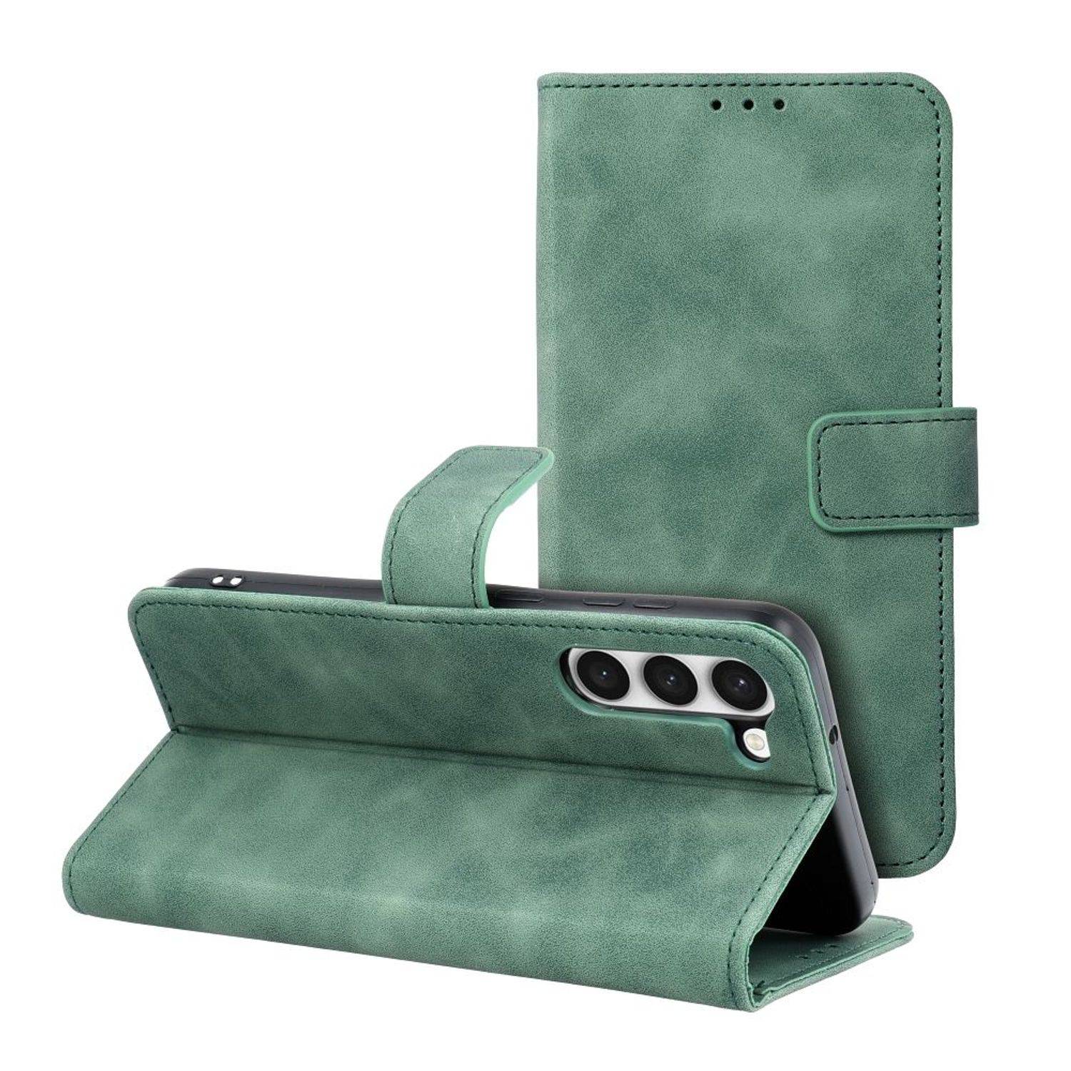 Hülle kompatibel mit Xiaomi 12 / 12X Kunstleder Handyhülle - Handy Case Grün