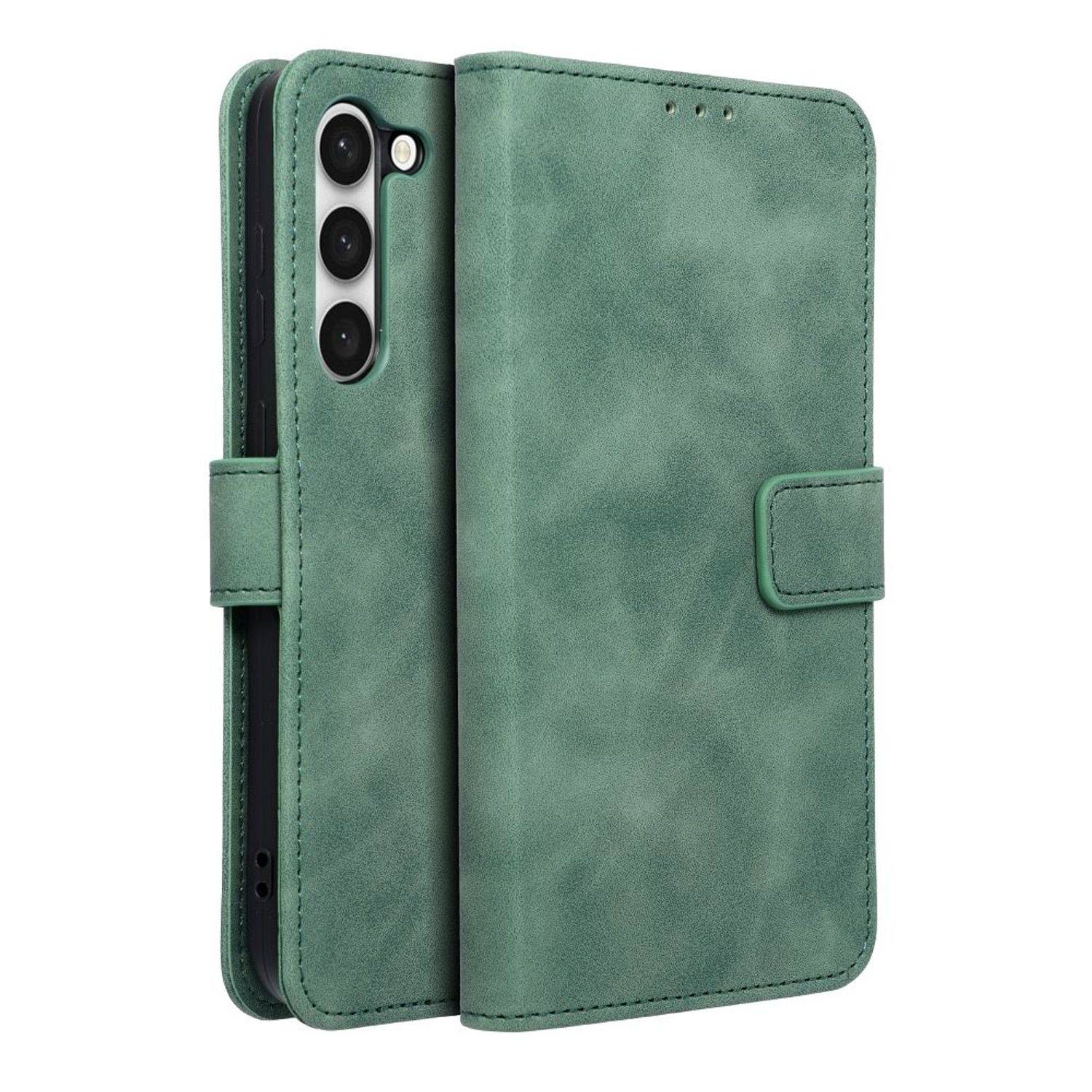 Hülle kompatibel mit Xiaomi 12 / 12X Kunstleder Handyhülle - Handy Case Grün