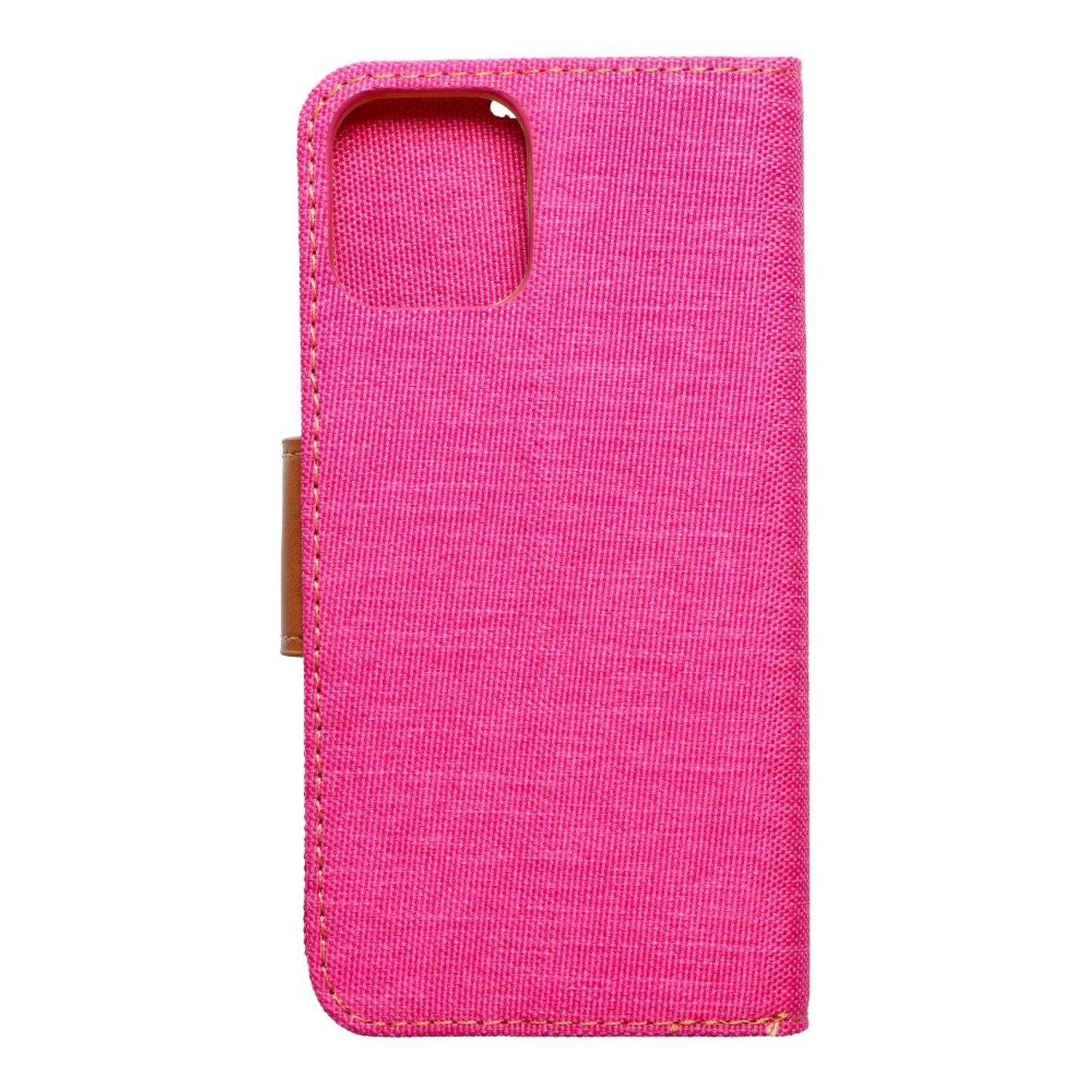 Hülle kompatibel mit Apple iPhone 12 / 12 Pro Kunstleder Handyhülle - Handy Case Rosa