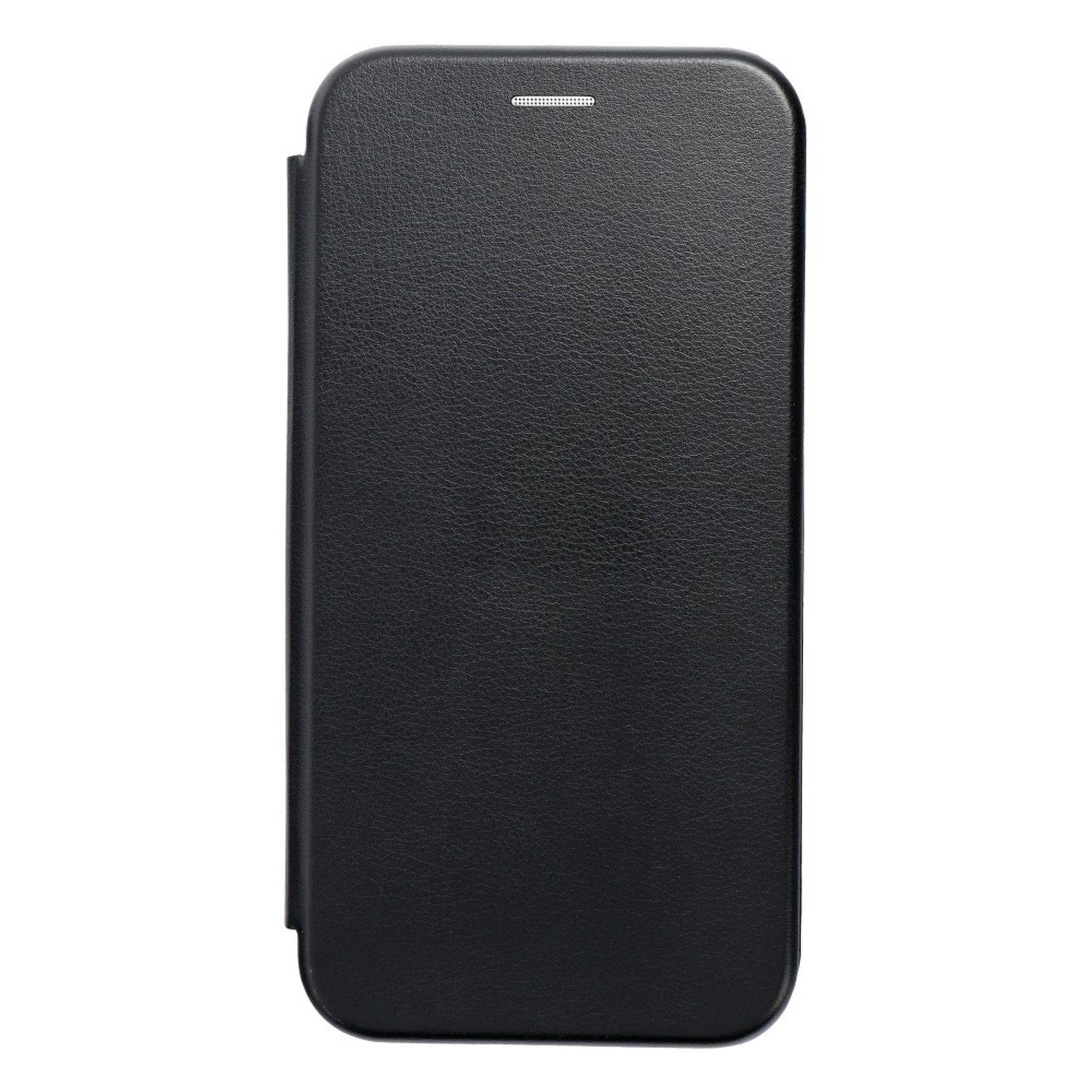 Hülle kompatibel mit Samsung Galaxy A22 5G Kunstleder Handyhülle - Handy Case Schwarz